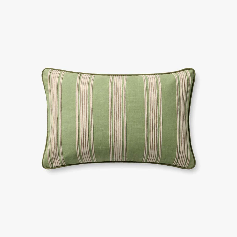 Verona Green Pillows | Chris Loves Julia x Loloi