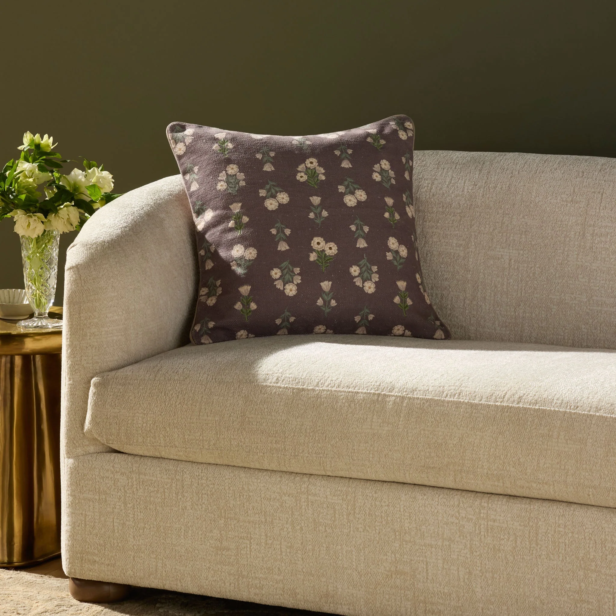 Posie Mauve / Multi Pillows | Chris Loves Julia x Loloi - Image 2
