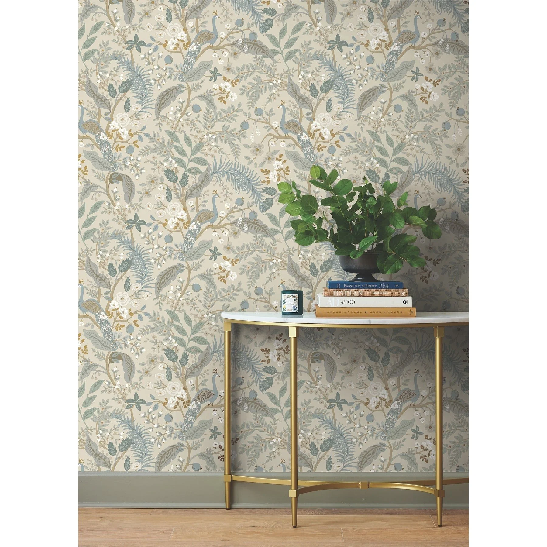 Peacock Garden Peel + Stick Wallpaper - Image 16