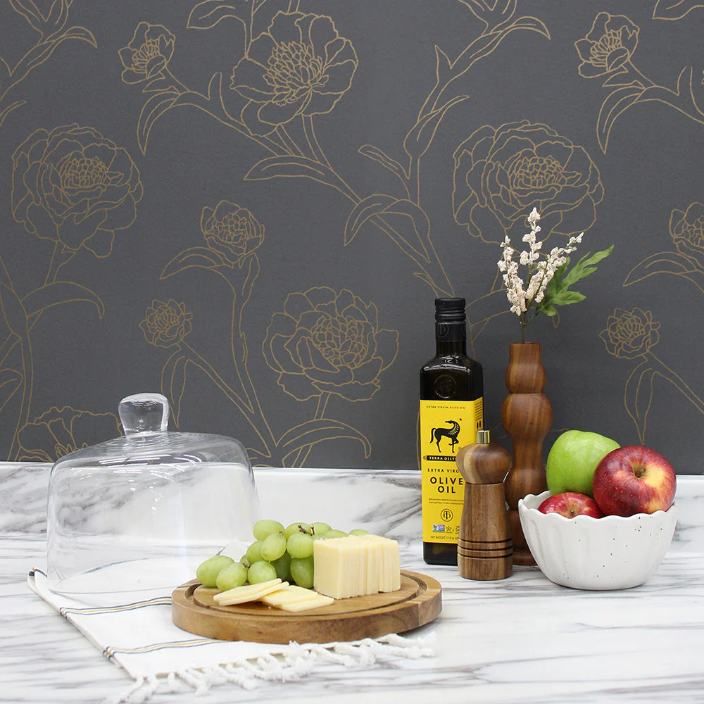 Peonies Peel and Stick Wallpaper - Image 17