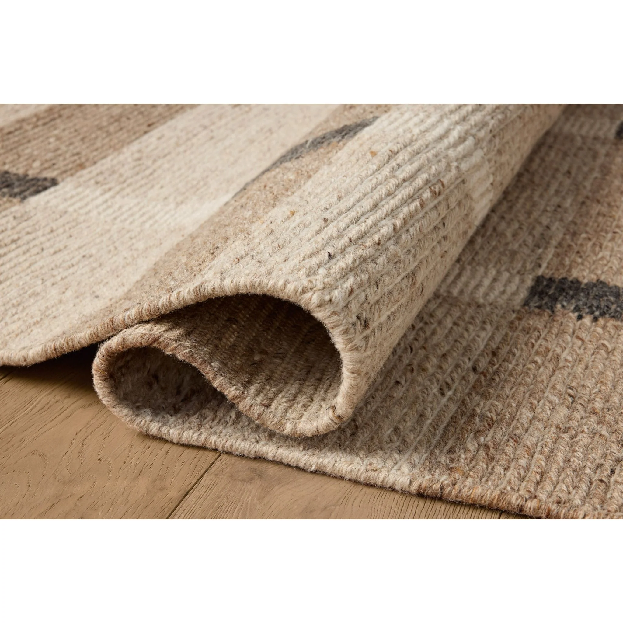 Perry Natural / Grey Rug | Jeremiah Brent x Loloi - Image 4