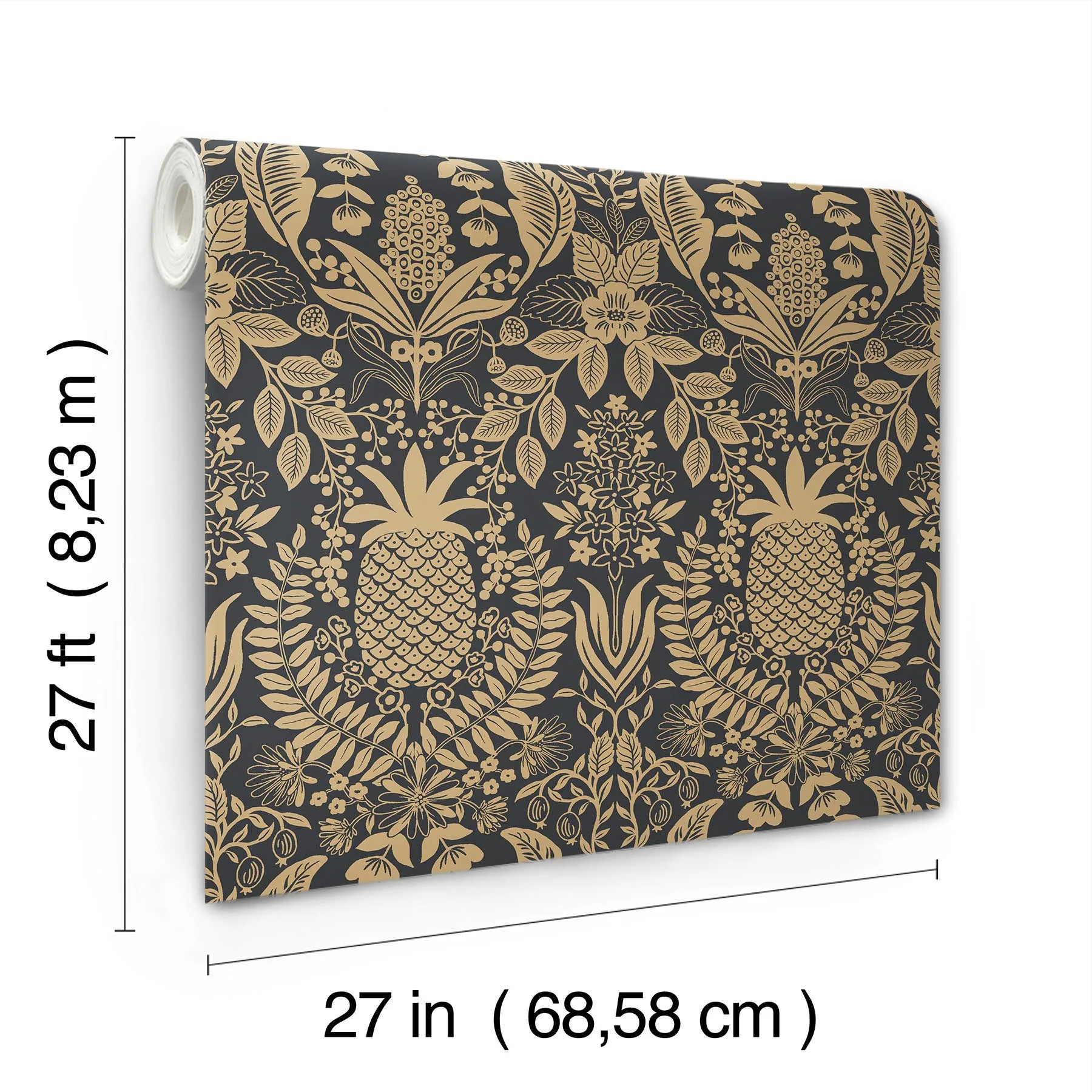 Pineapple Damask Wallpaper - Image 20