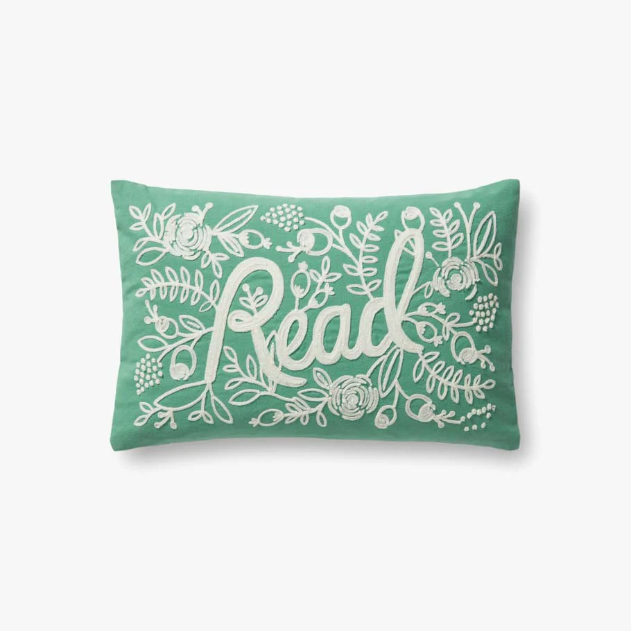 Sage Pillows | Rifle Paper Co. x Loloi