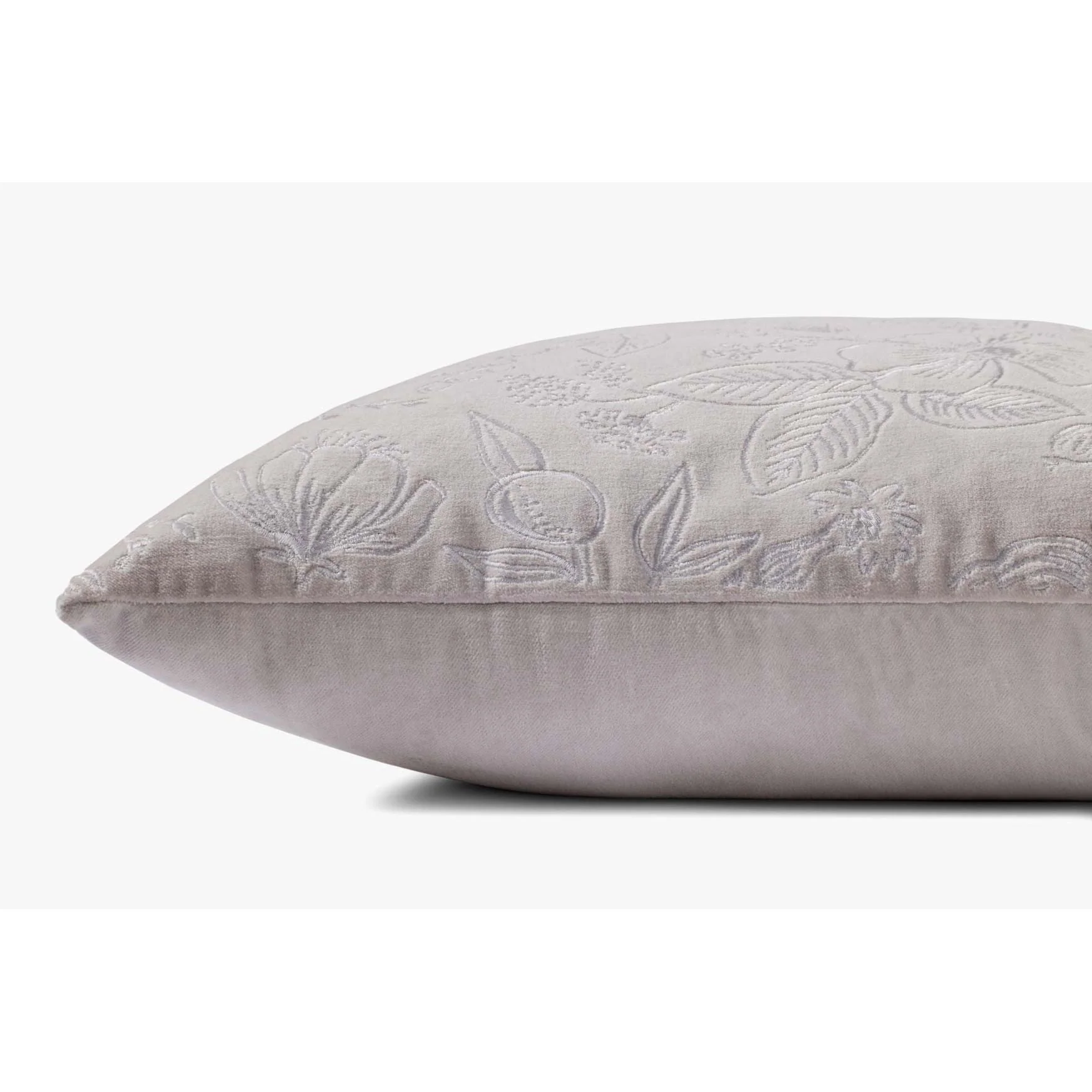 Colette Grey Pillow | Rifle Paper Co. x Loloi - Image 3