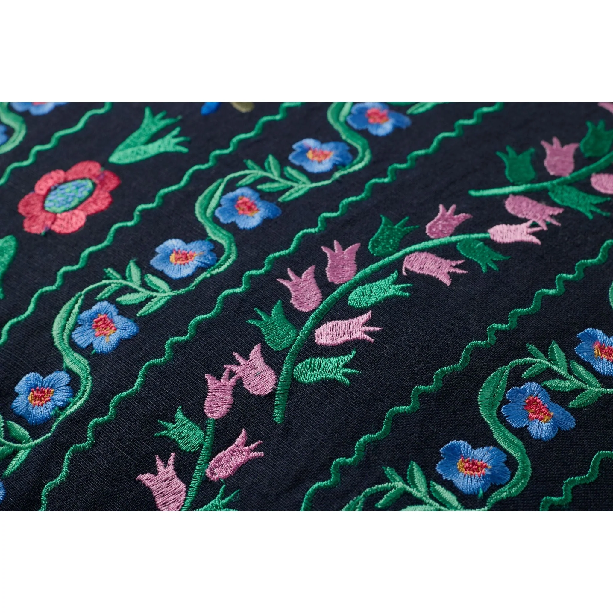 Navy / Multi Pillows | Rifle Paper Co. x Loloi - Image 3