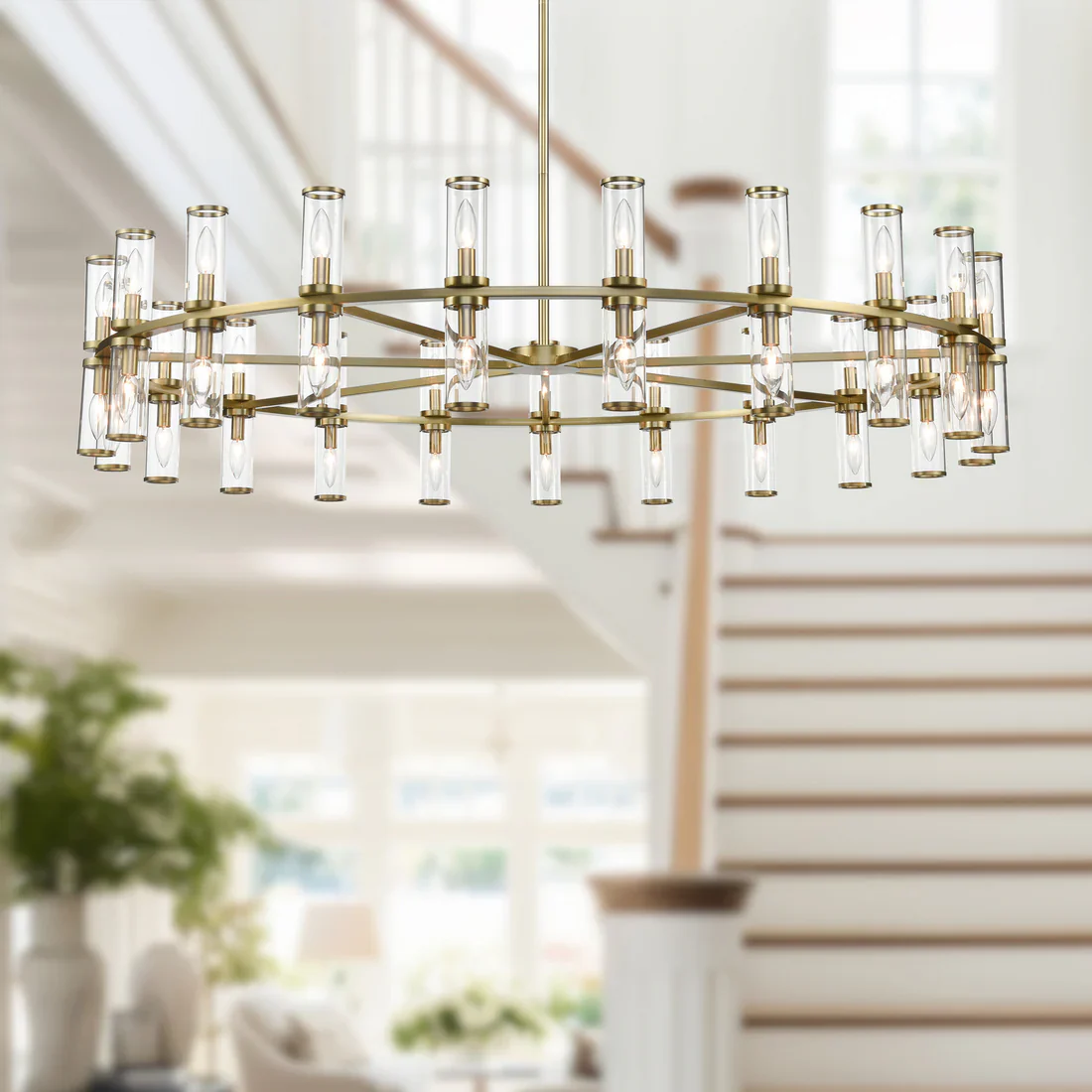 Revolve 61-in Chandelier - Image 5
