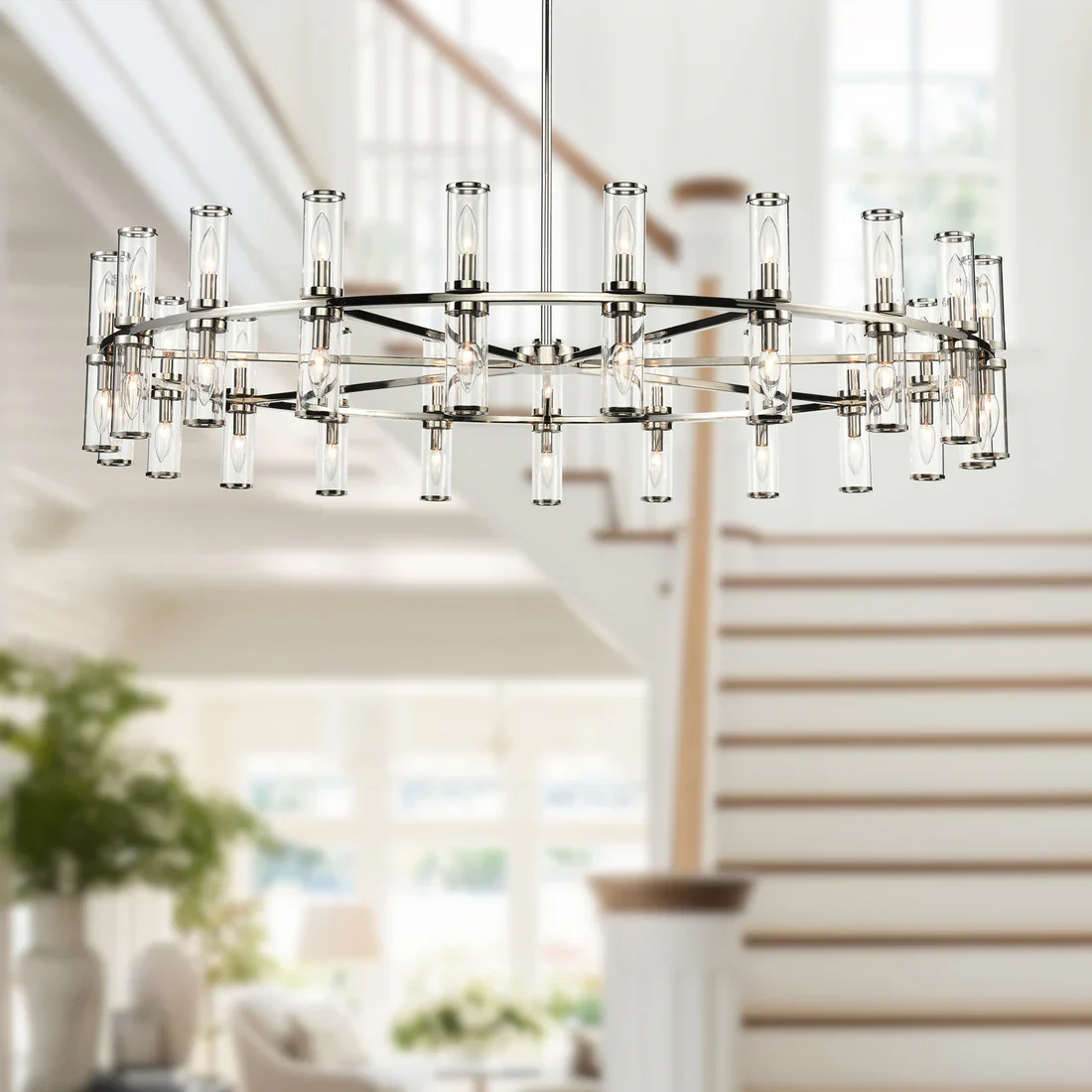 Revolve 61-in Chandelier - Image 6