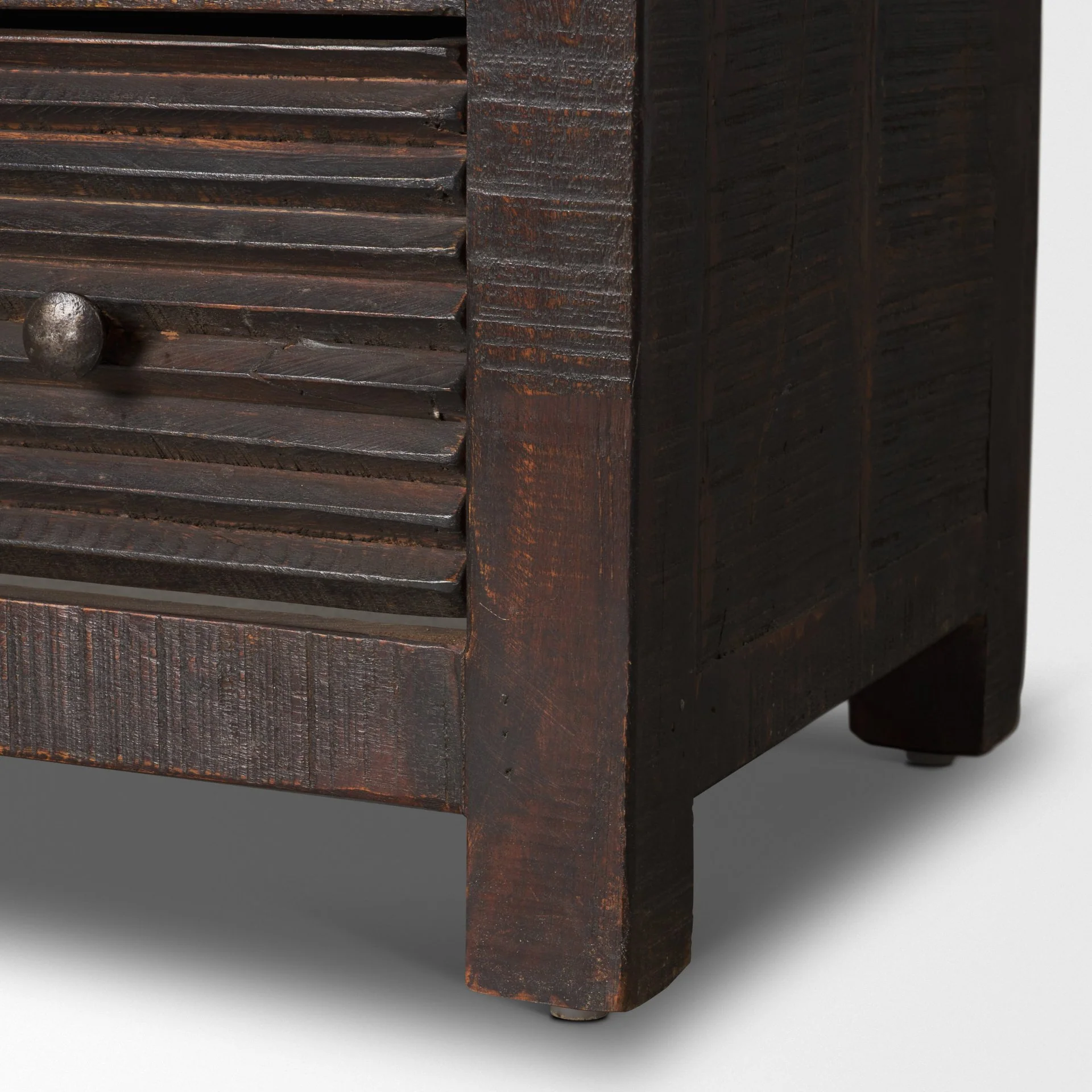 Rhett Reclaimed Wood 3 Drawer Cabinet - Image 11