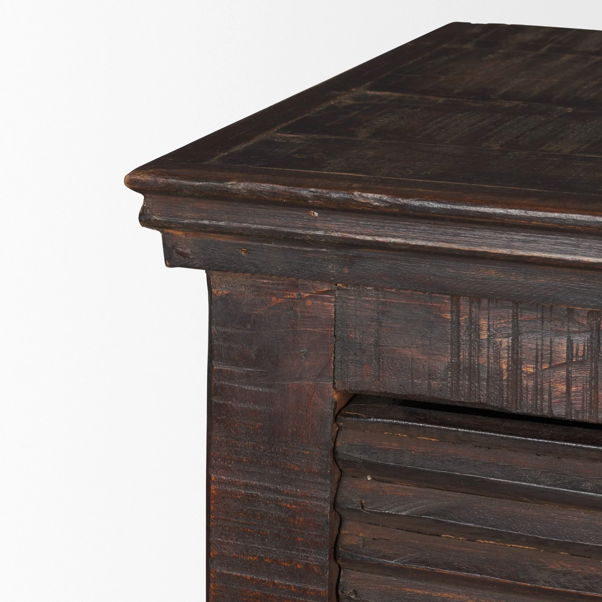 Rhett Reclaimed Wood 3 Drawer Cabinet - Image 8