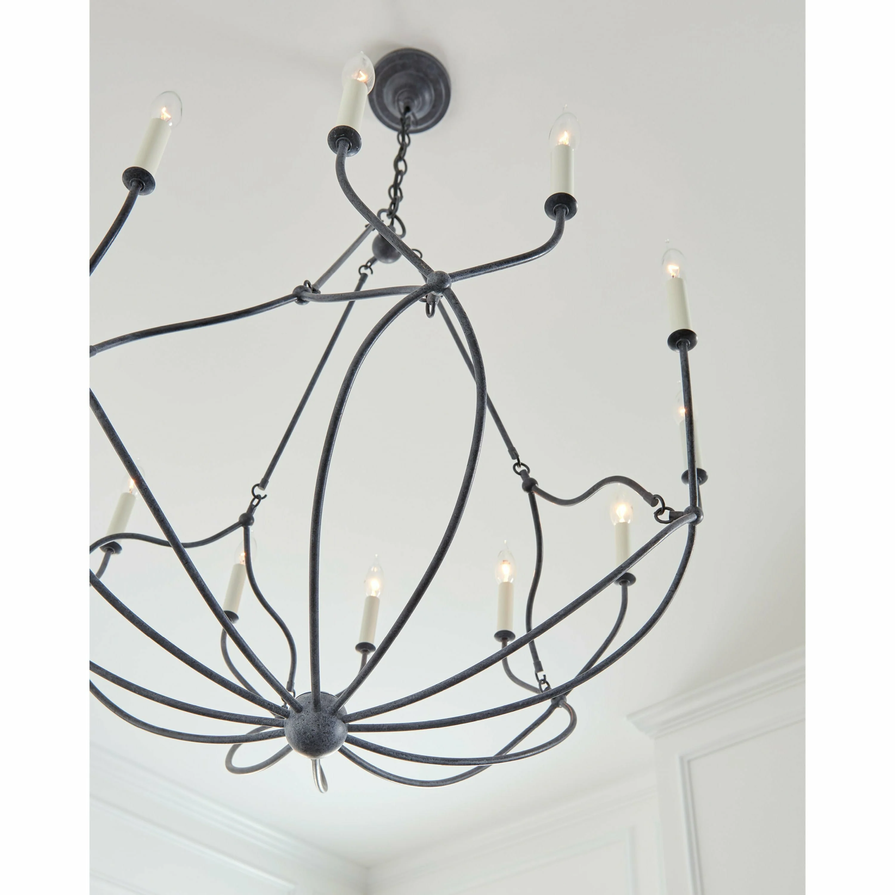Richmond Chandelier | Weathered Galvanized - Image 6