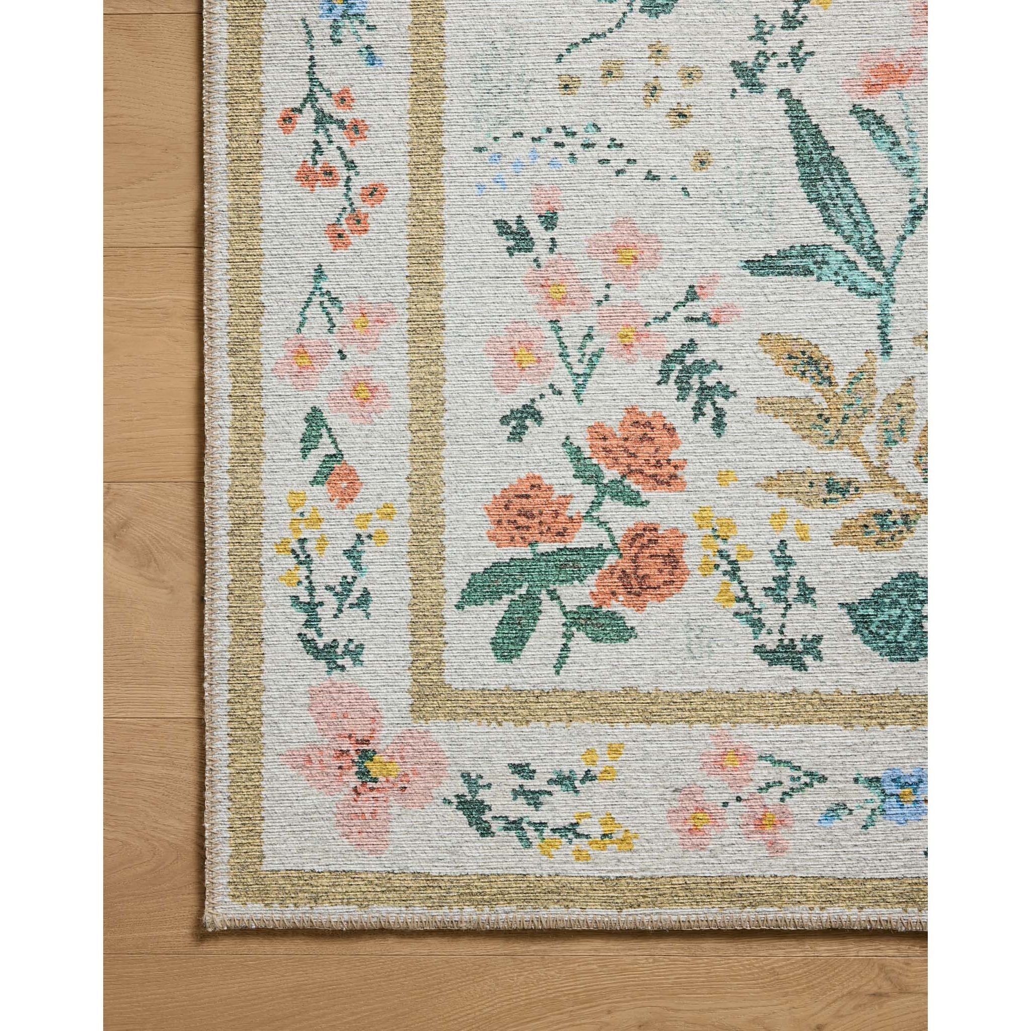 Rifle Paper Wildwood Cream Rug | Rifle Paper Co. x Loloi - Image 7