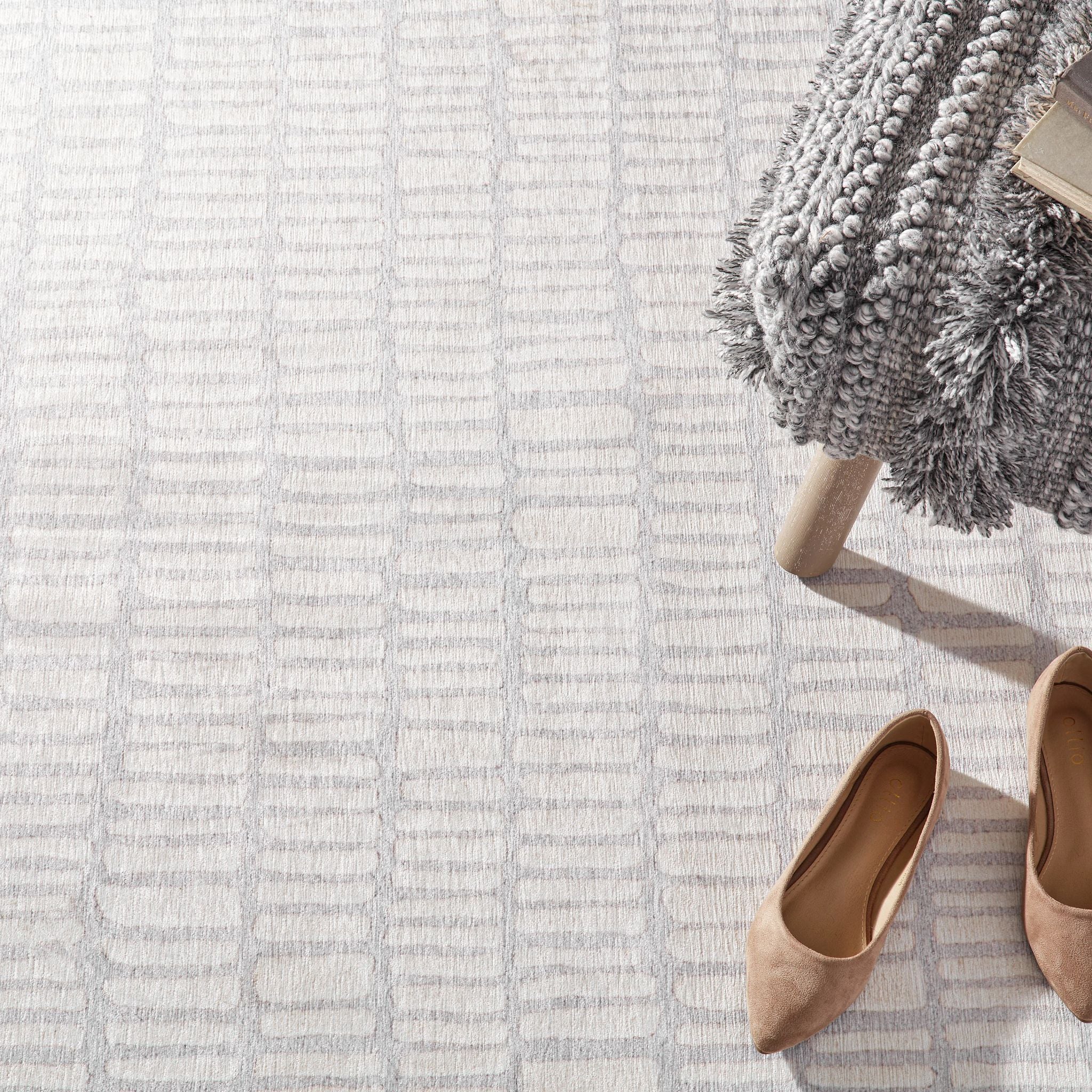 Roark Ivory Machine Washable Rug - Image 2