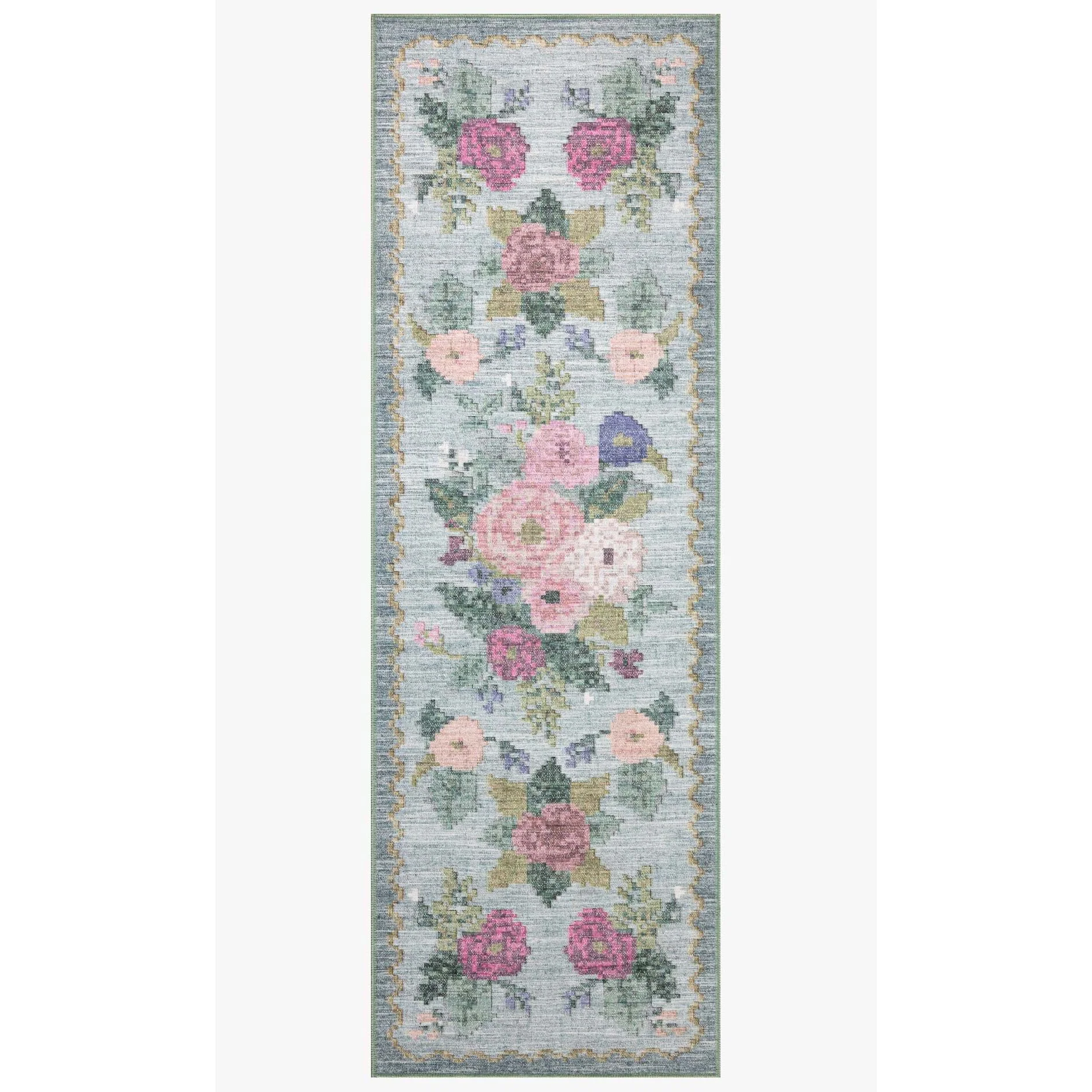 Rosa Sky Rug | Rifle Paper Co. x Loloi - Image 4