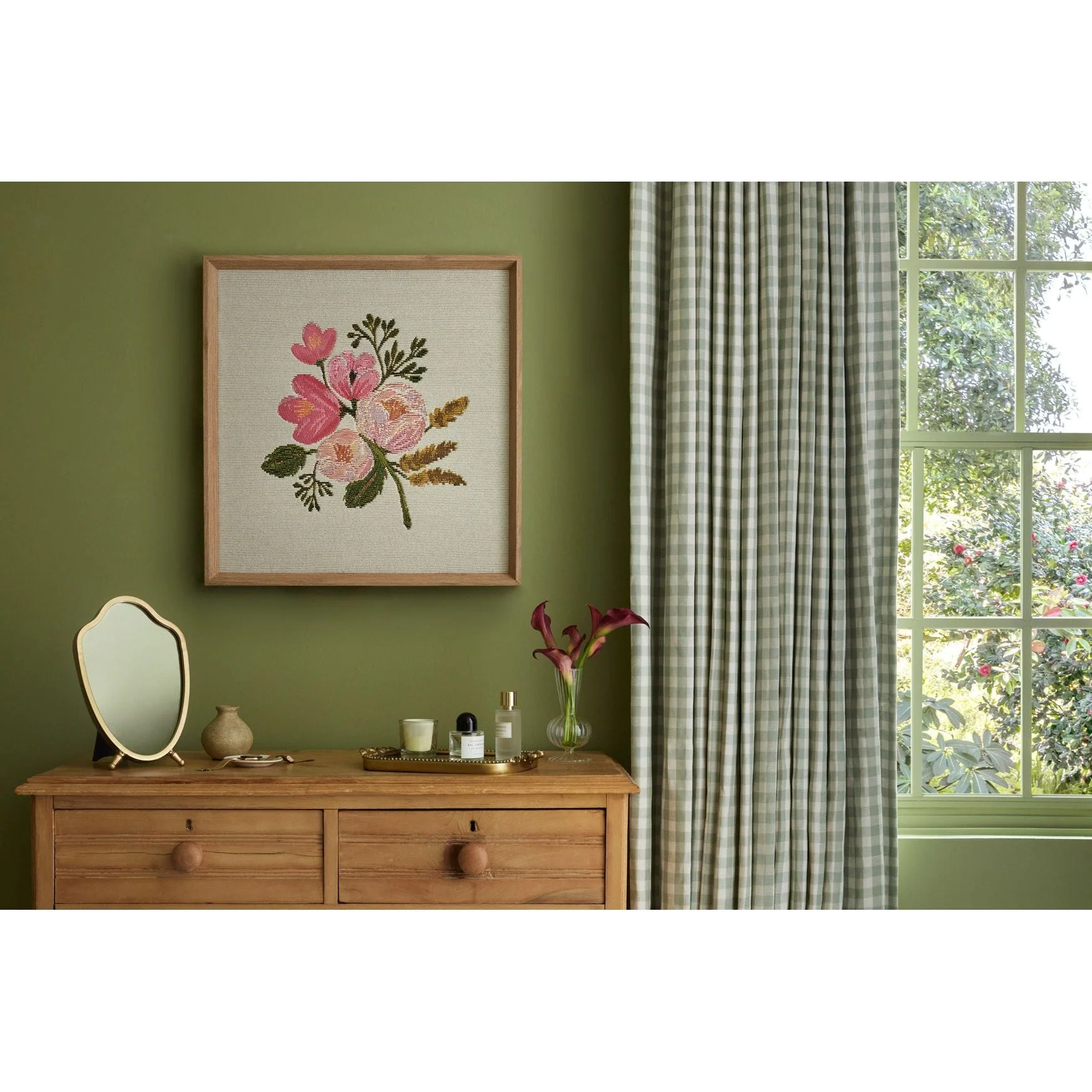 Rose Botanical Rug Art| Rifle Paper Co. x Loloi - Image 3
