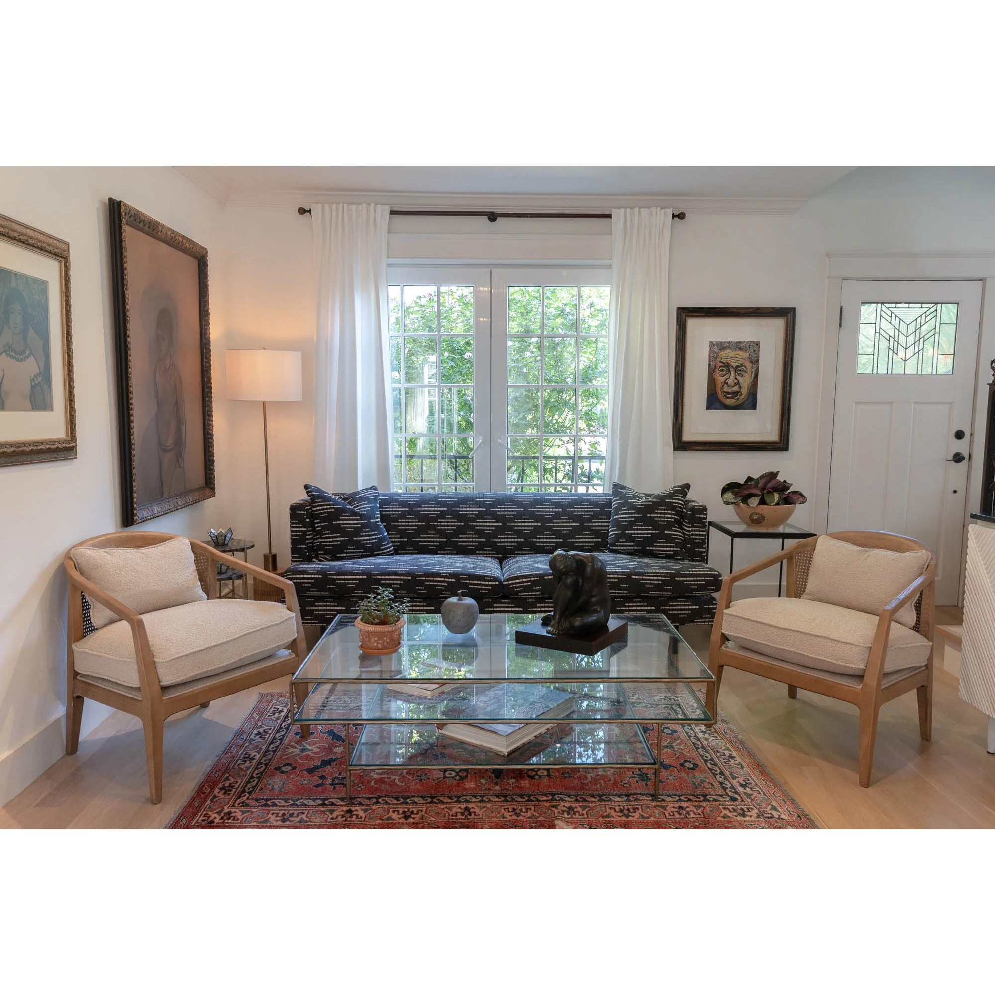 Rosita Club Chair - Sand Boucle - Image 6