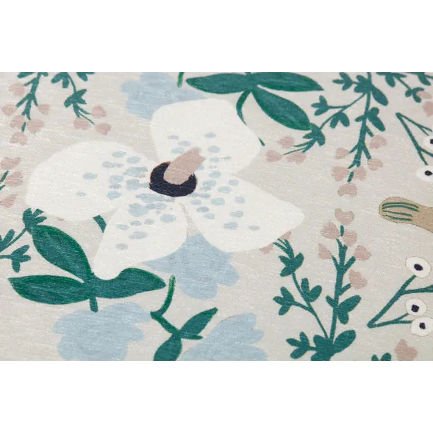RP Grey / Multi Pouf | Rifle Paper Co. x Loloi - Image 4