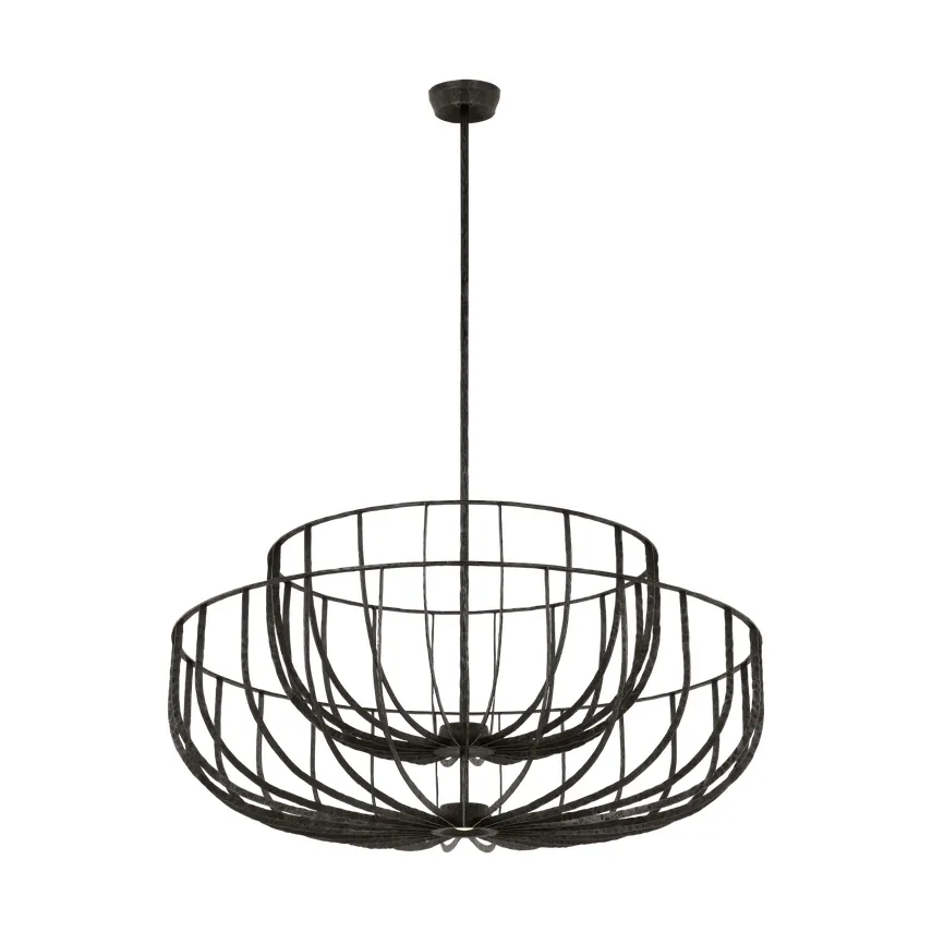 Sanchi X-Large Two Tier Chandelier - Image 2