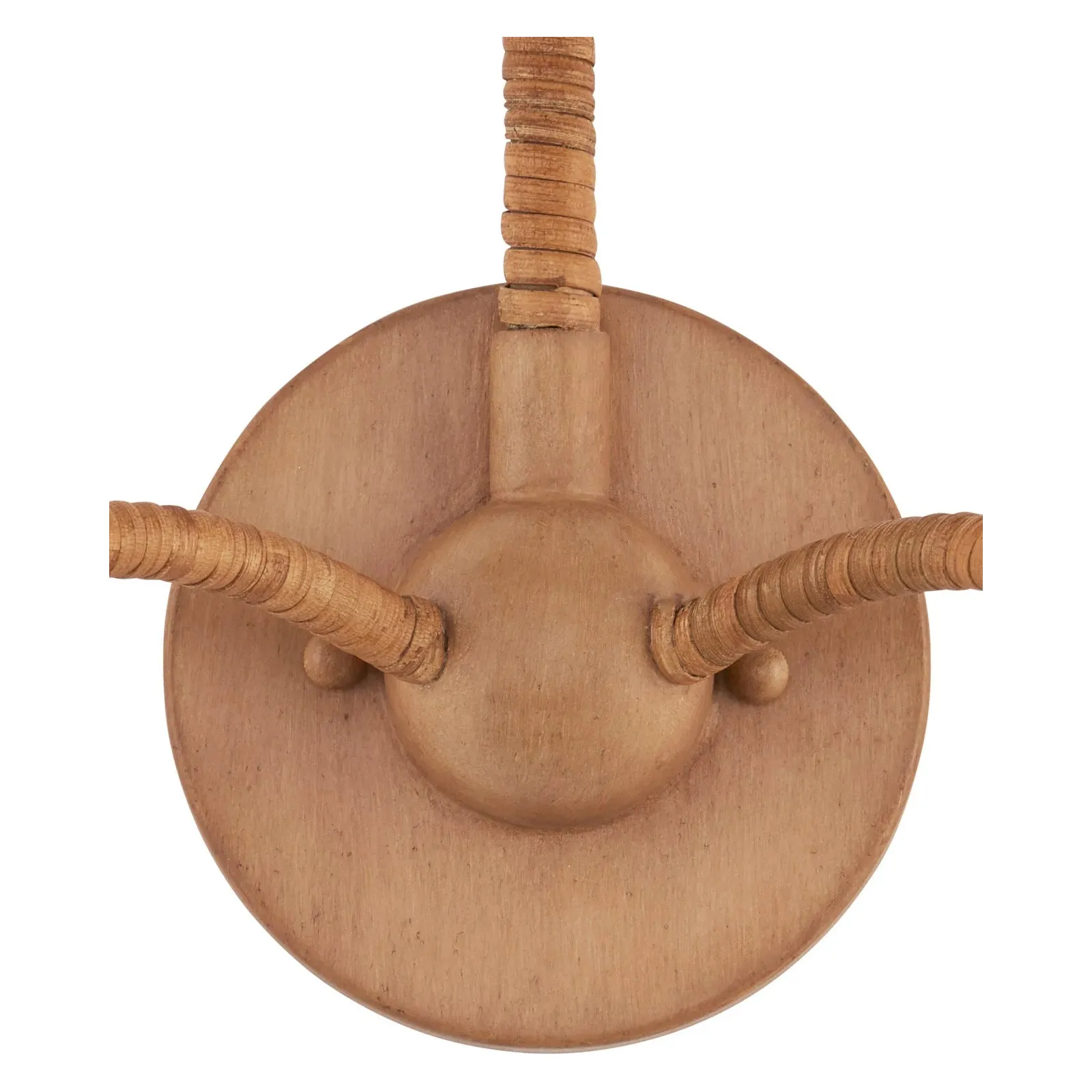Saxon Double-Light Tan Wall Sconce - Image 2