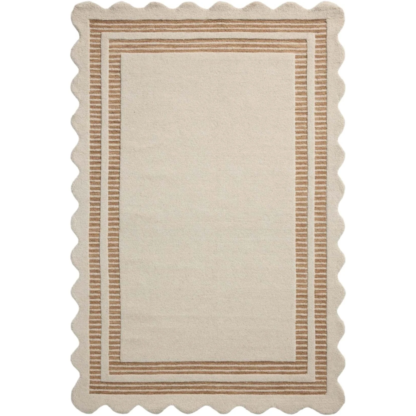 Scottie Ivory / Rust Rug | Chris Loves Julia x Loloi