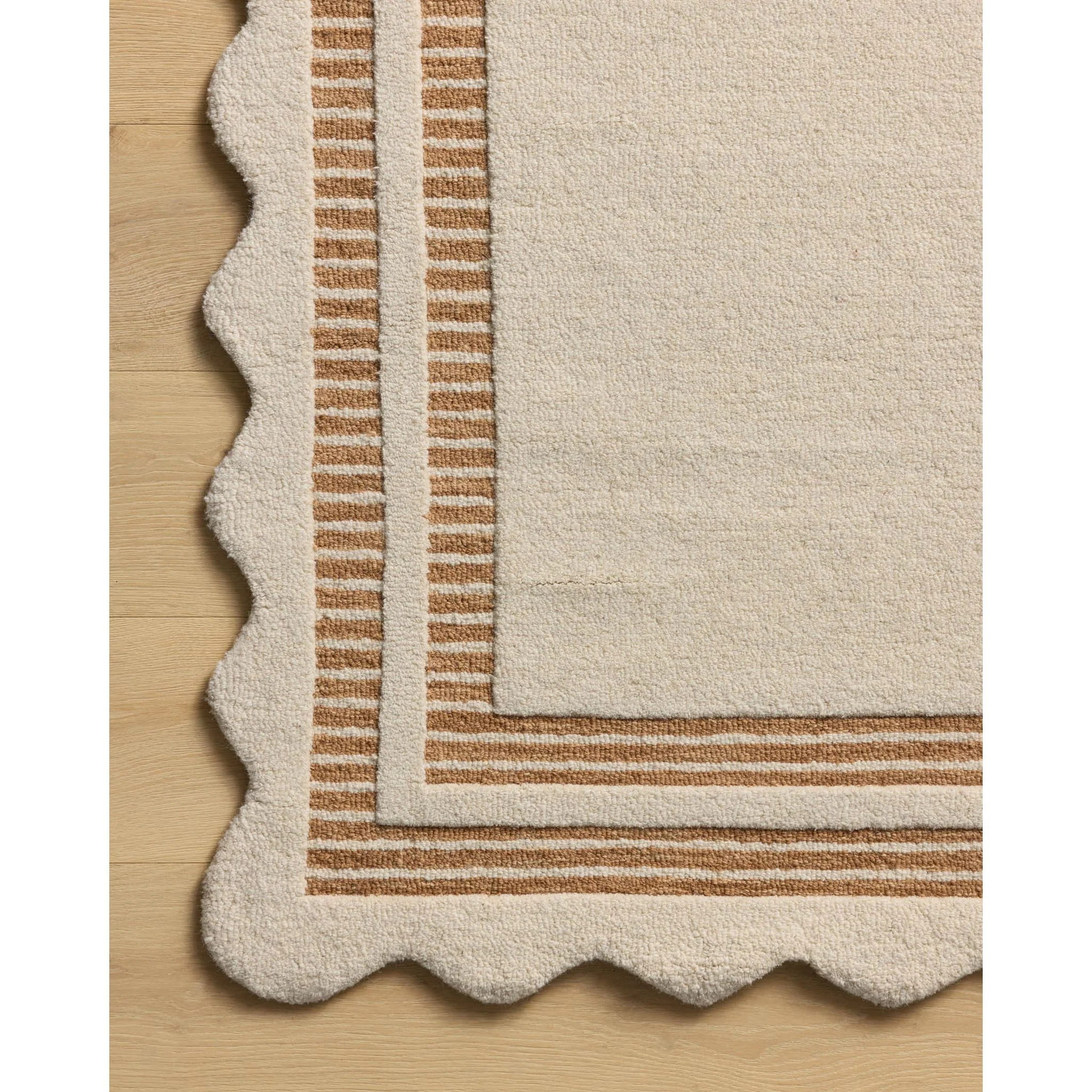 Scottie Ivory / Rust Rug | Chris Loves Julia x Loloi - Image 7