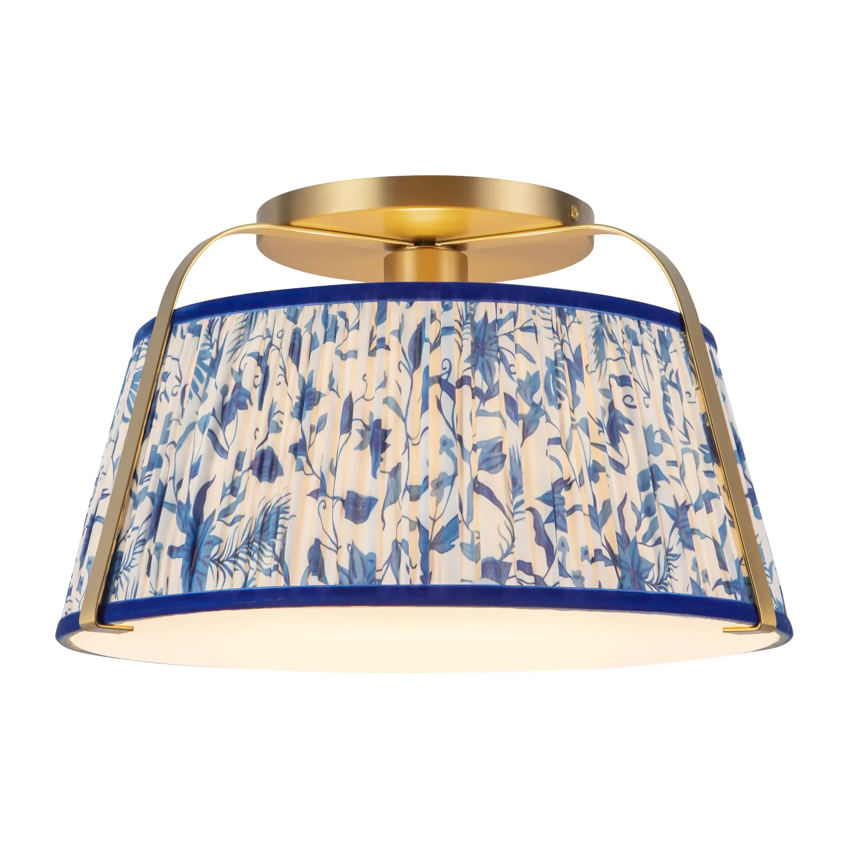 Scout 13-in Semi-Flush Mount