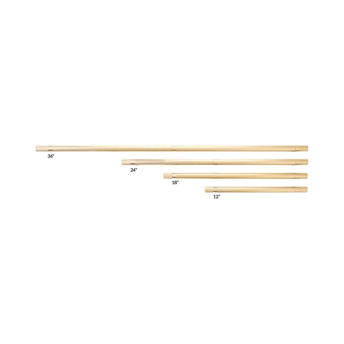 Select Rectangular Bar Knurled Appliance Pull - Image 7