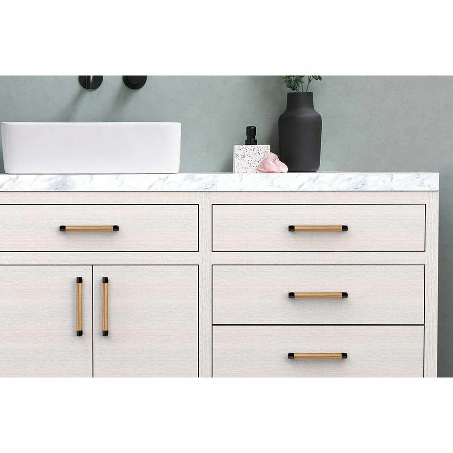 Select Rectangular Knurled Bar Cabinet Pull - Image 6