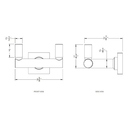 Select Square Stem with Smooth Tip Double Hook - Image 50