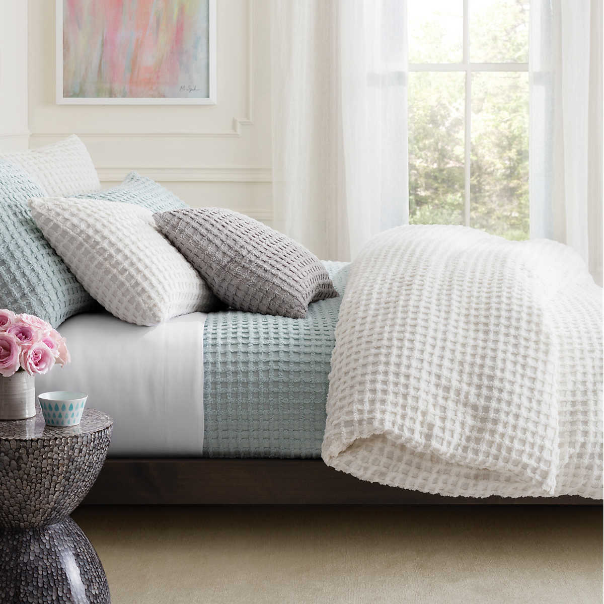Silken Solid White sheet set - Image 8