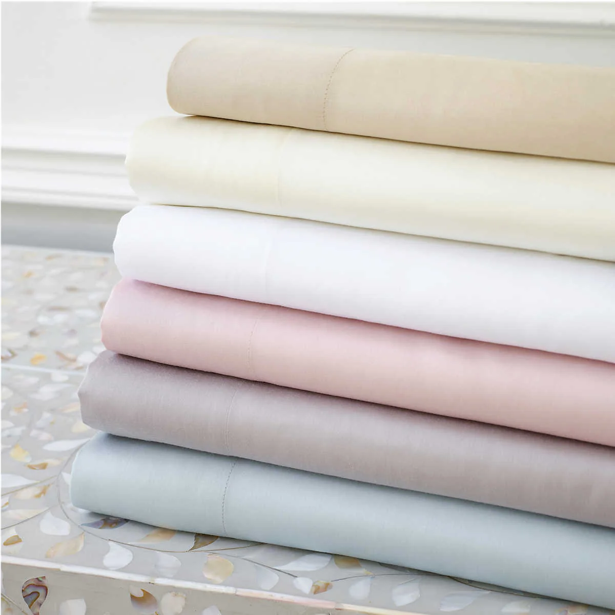 Silken Solid White sheet set - Image 9
