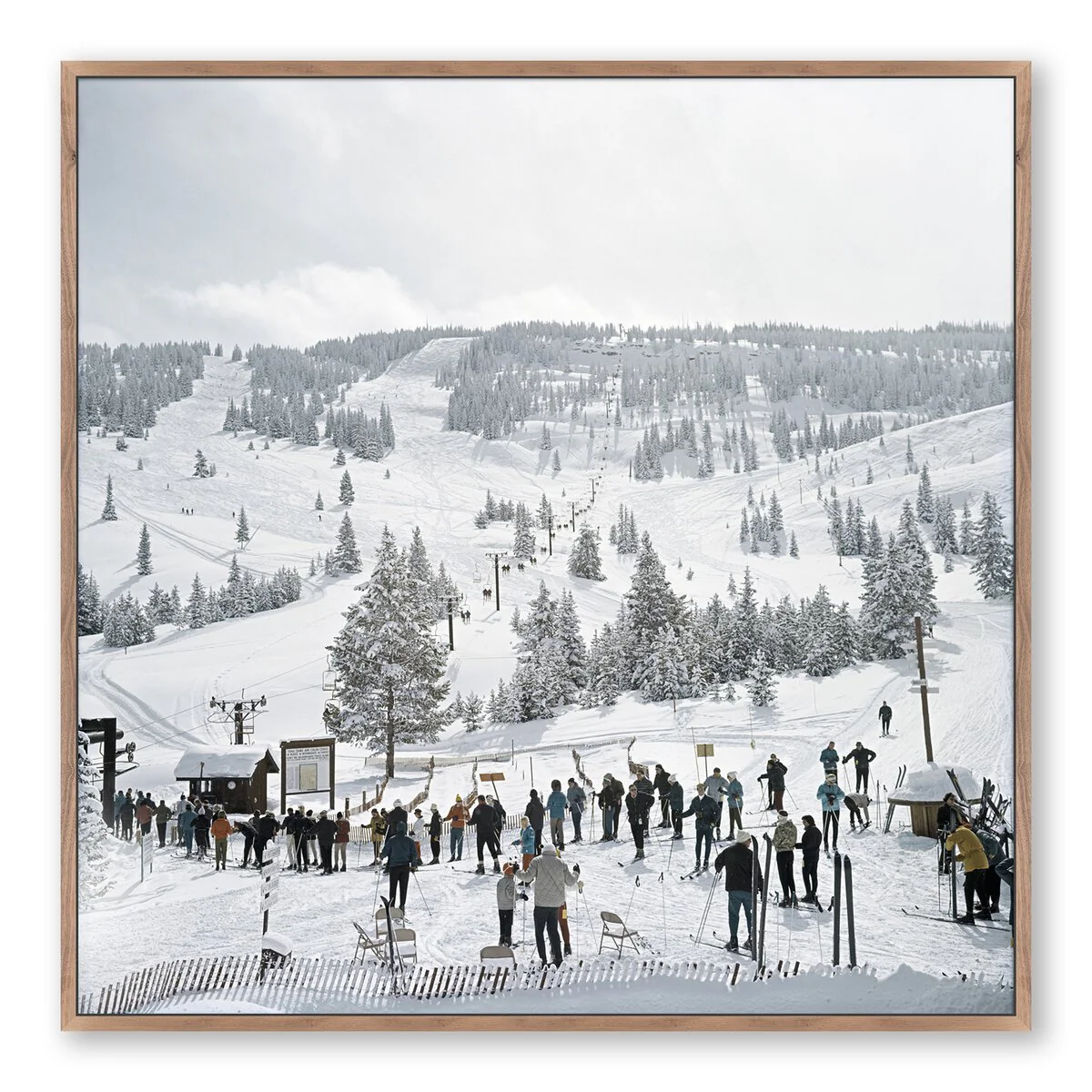 Skiing In Vail by Slim Aarons