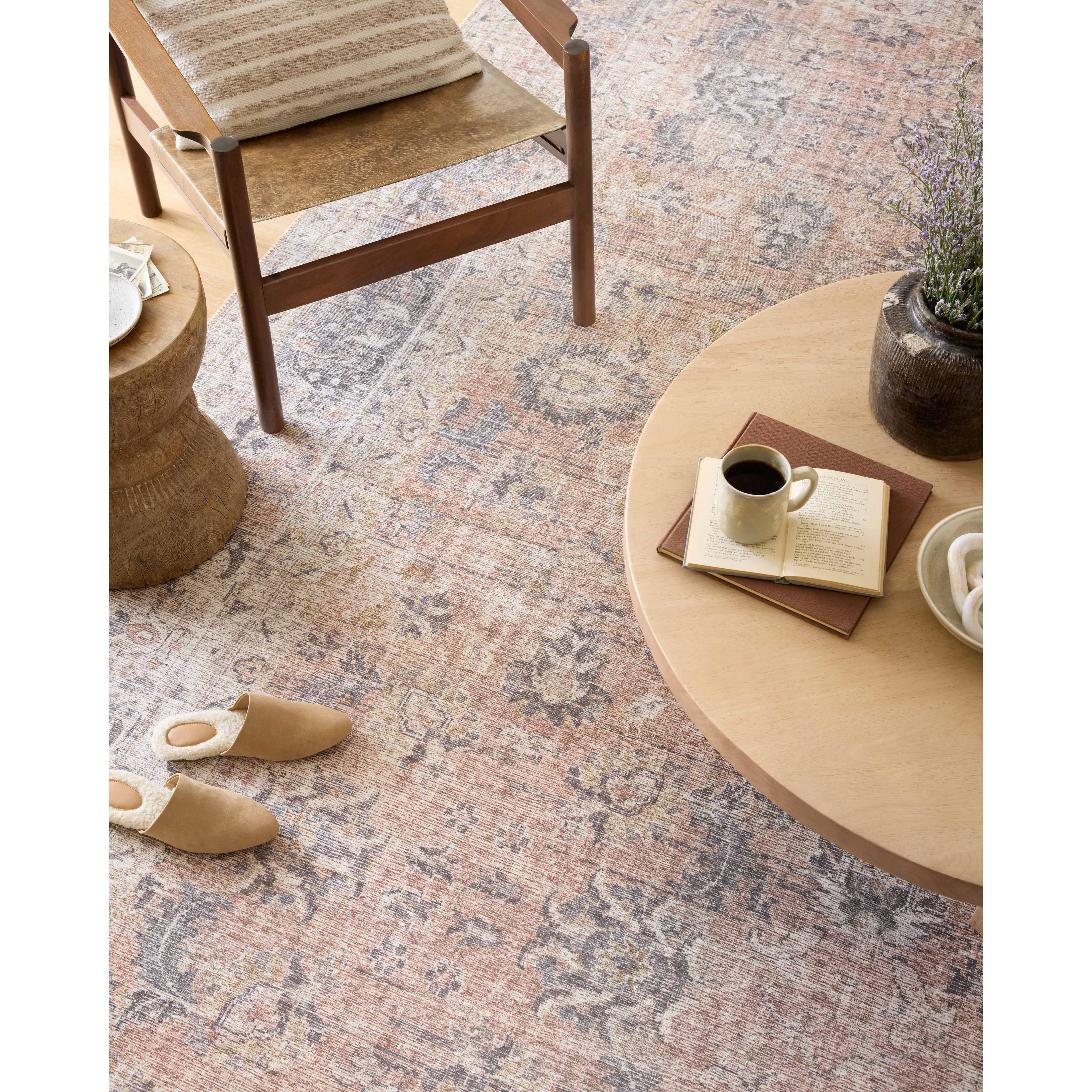 Skye Blush / Grey Rug - Image 4