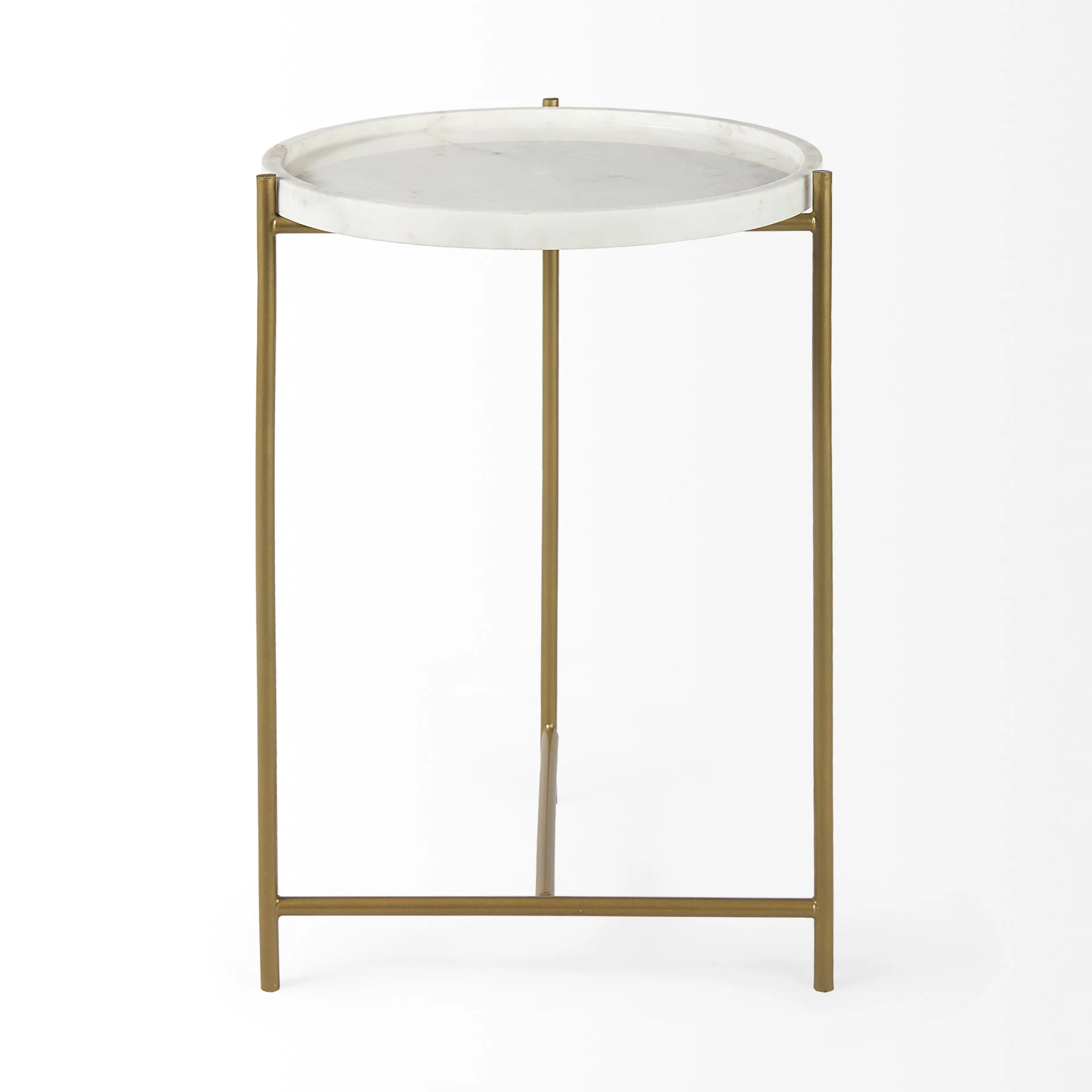 Starbuck Side Table | Gold/Marble - Image 8