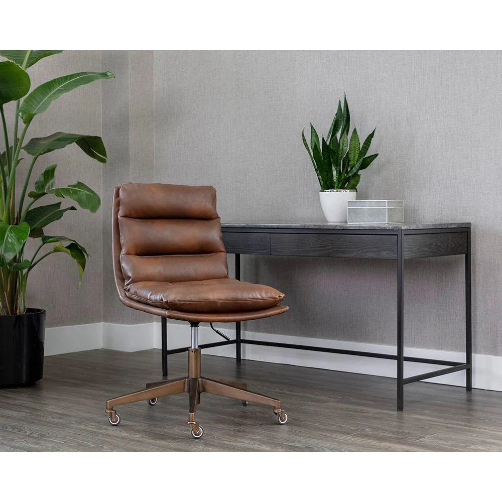 Stinson Office Chair - Bravo Cognac - Image 3