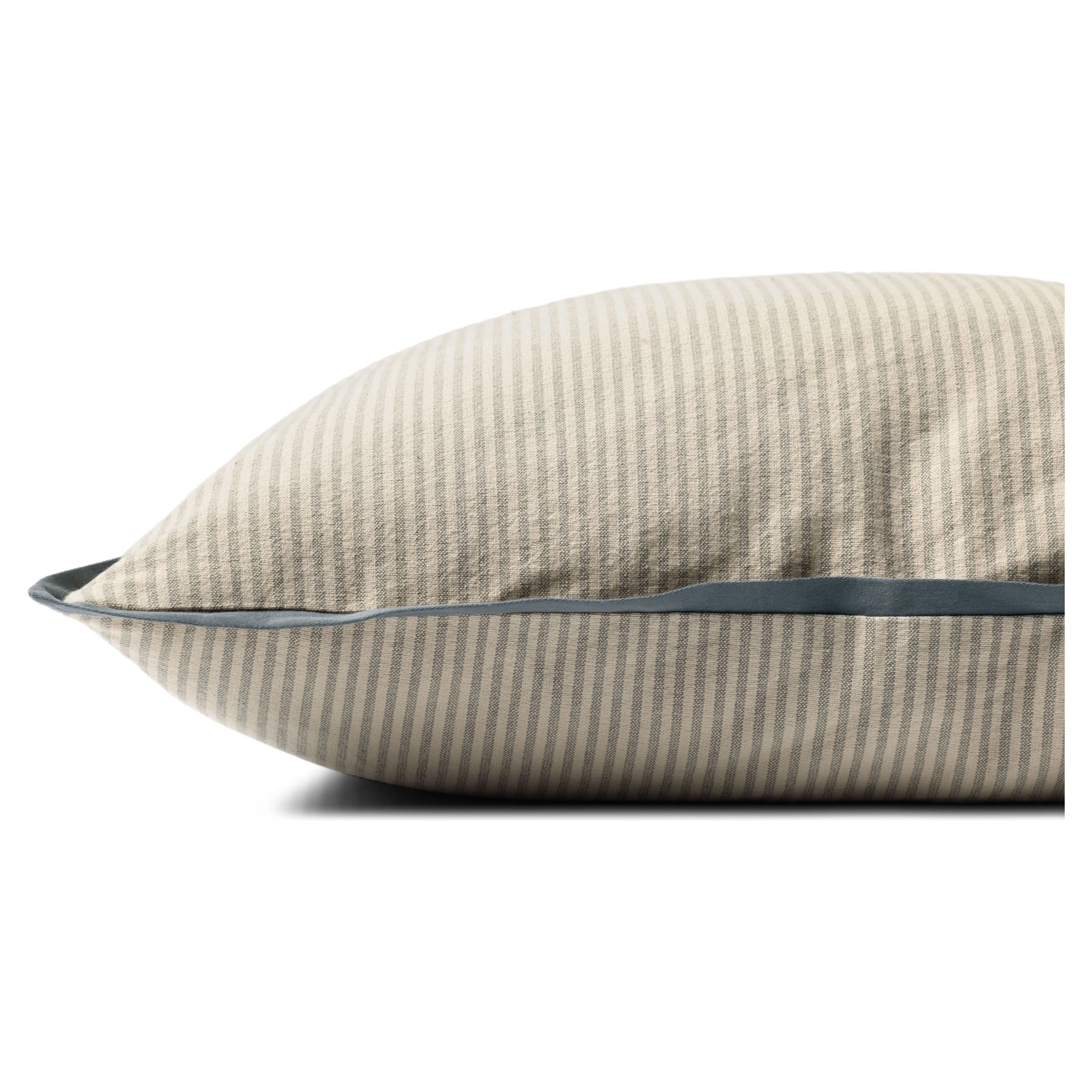 Sullivan Natural / Blue Pillow | Jeremiah Brent x Loloi - Image 3