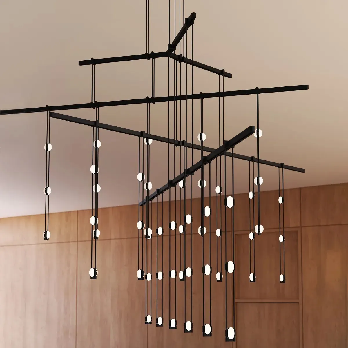 Suspenders 4-Tier Tri-Bar w/Crystal - Image 3