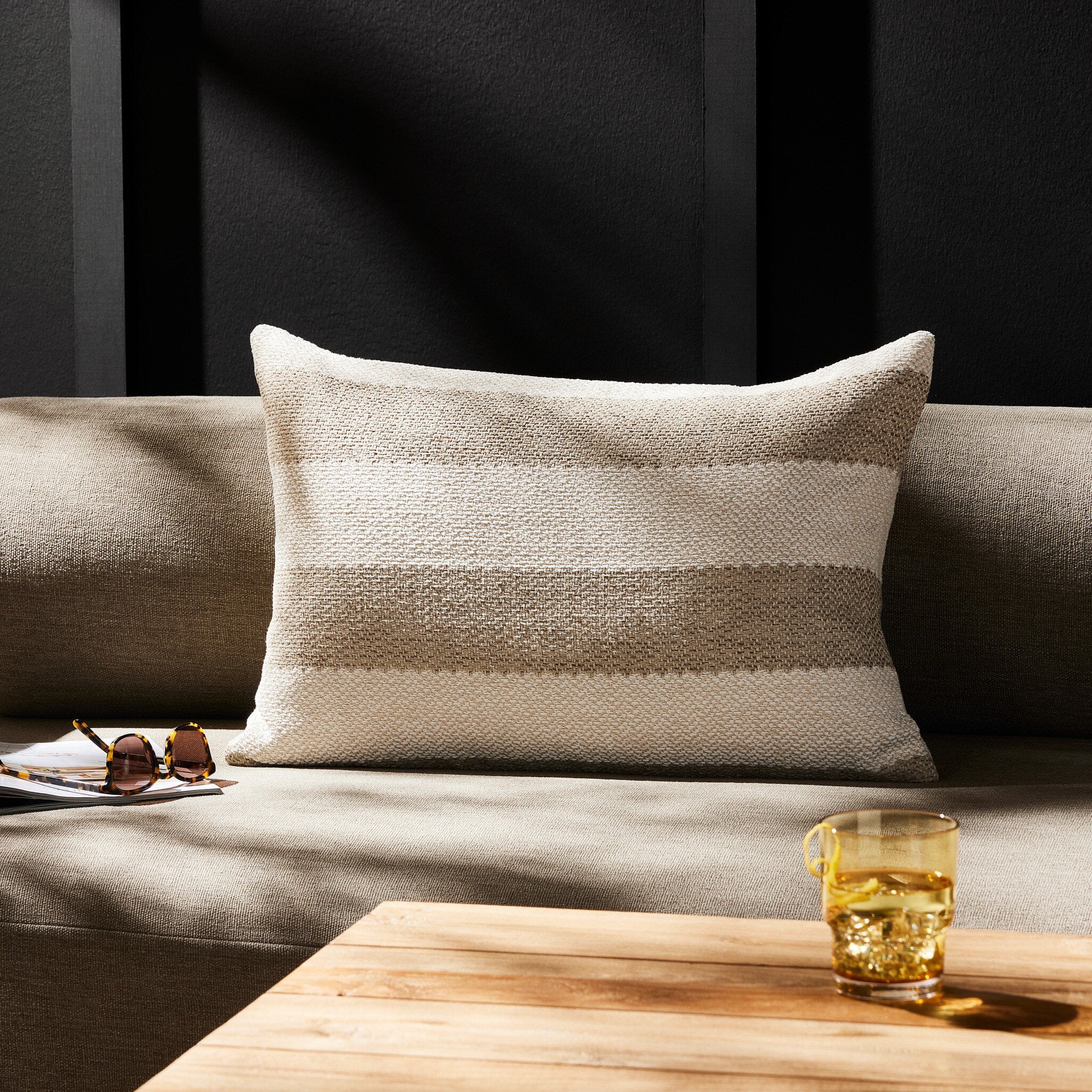 Tarbett Stripe Outdoor Pillow - Image 16