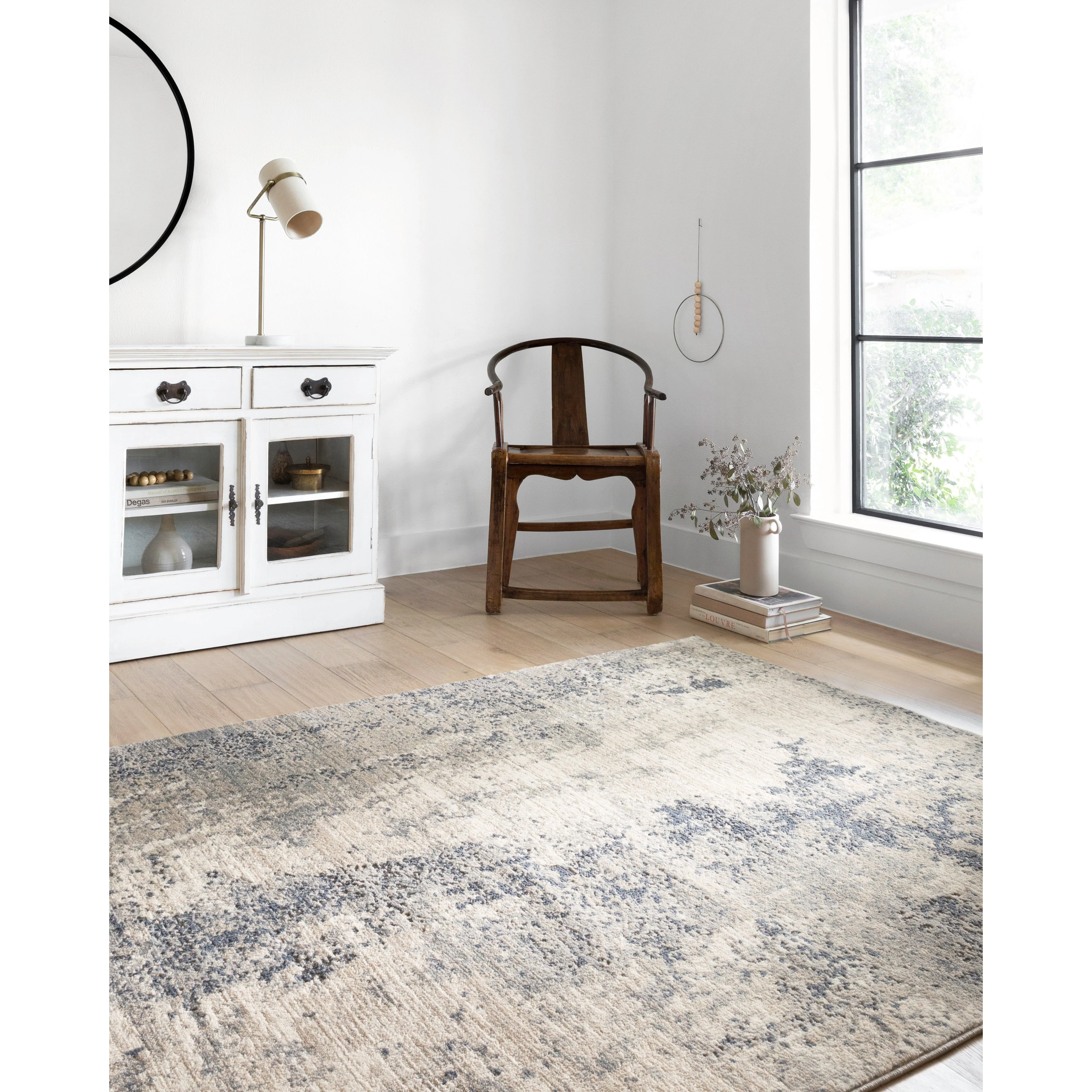 Teagan Natural / Denim Rug - Image 2