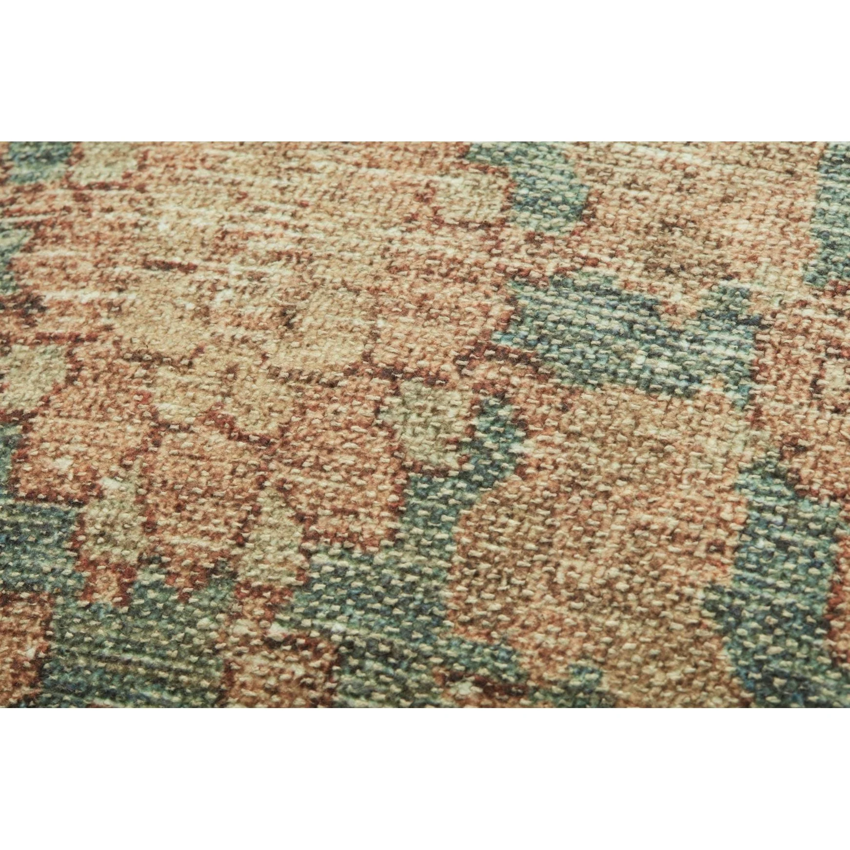 Teal Mosaic Pillow | Angela Rose x Loloi - Image 4