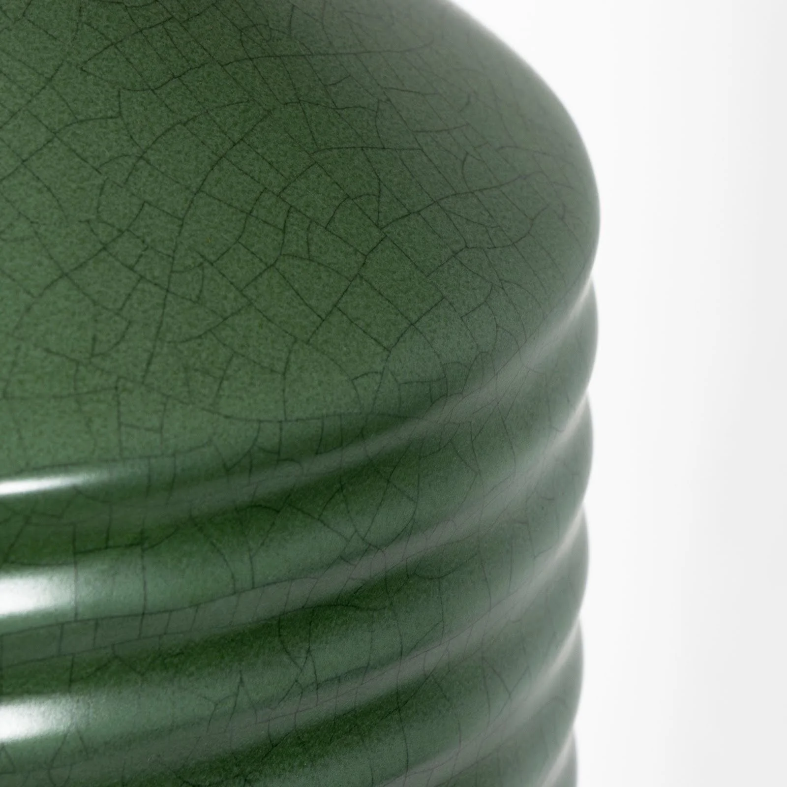 Temperance Ceramic Table Lamp (Olive) - Image 3