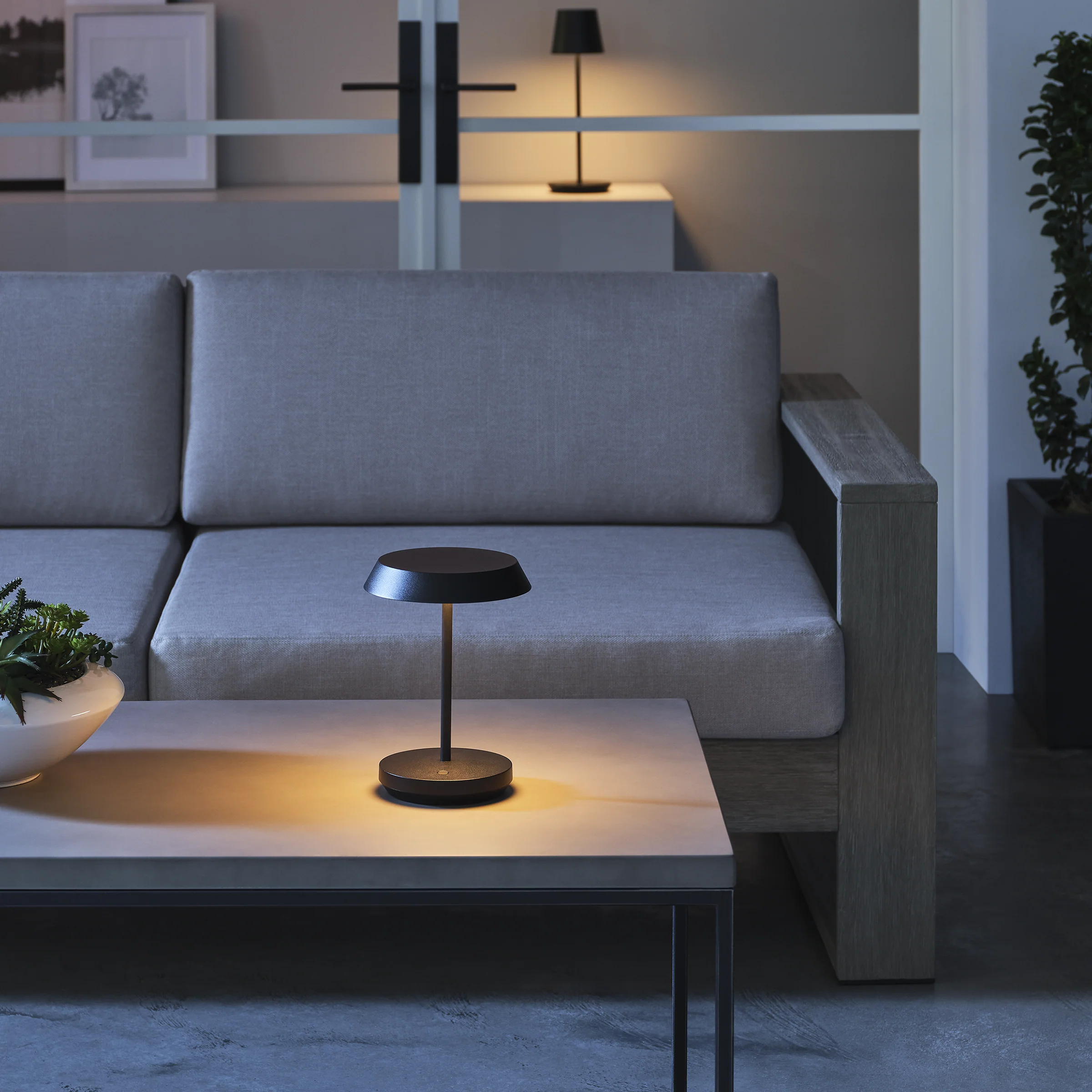 Tepa Short Accent Rechargeable Table Lamp - Image 12