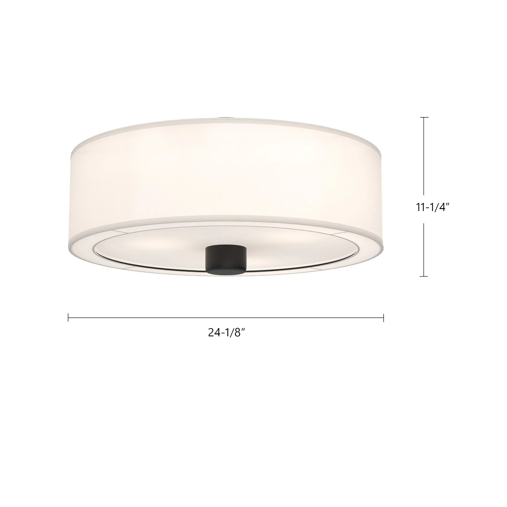 Theo 24-in Flush Mount - Image 8