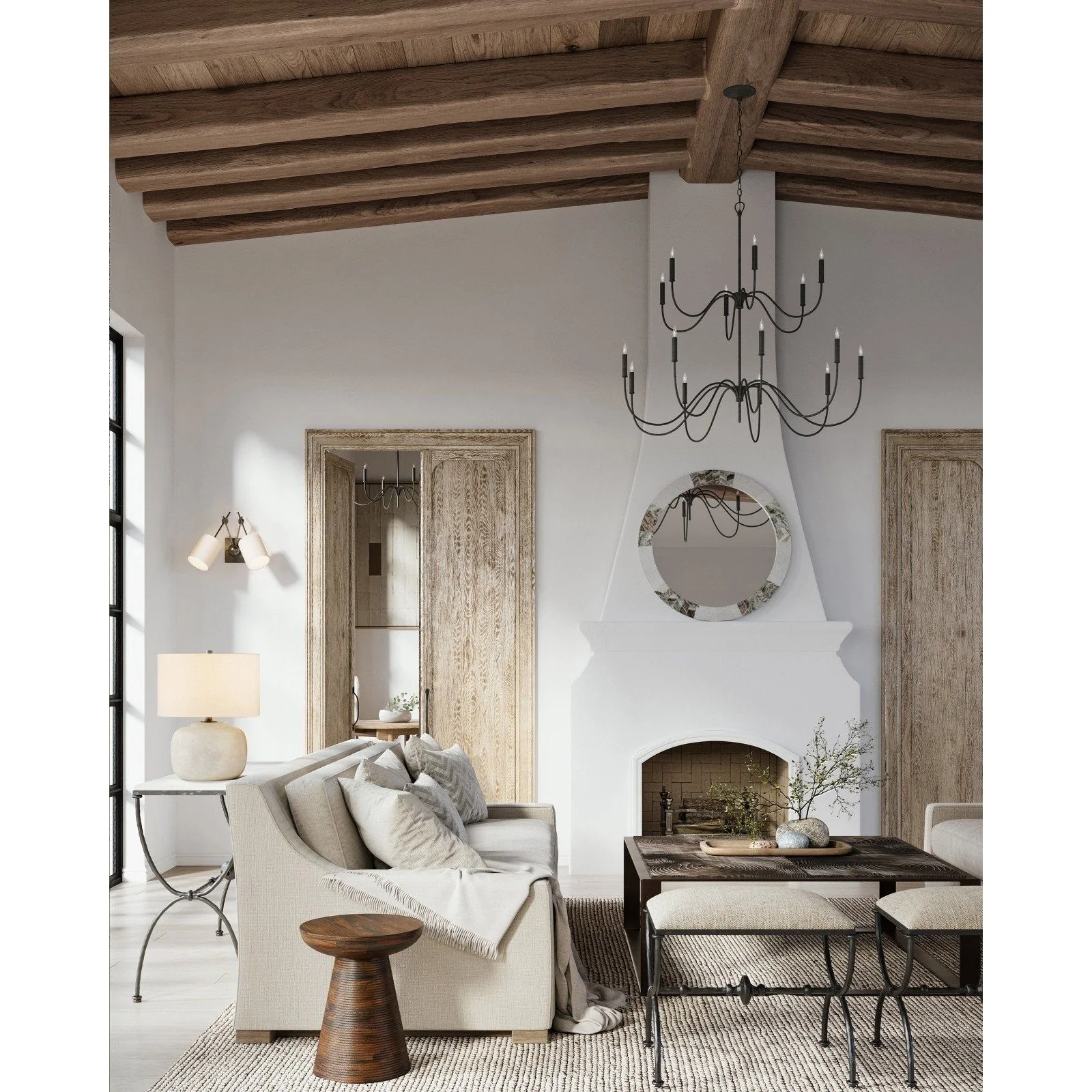 Tirrell Black Chandelier - Image 4