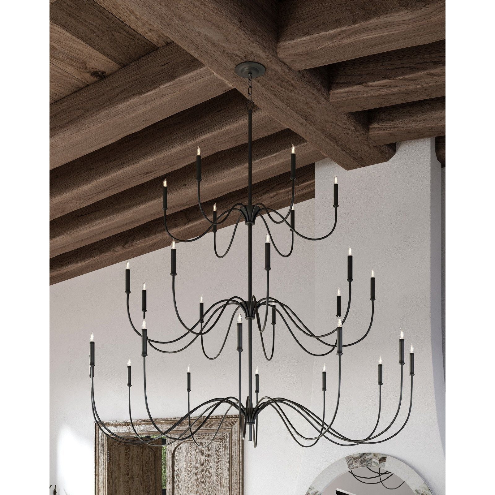 Tirrell Black Chandelier - Image 9