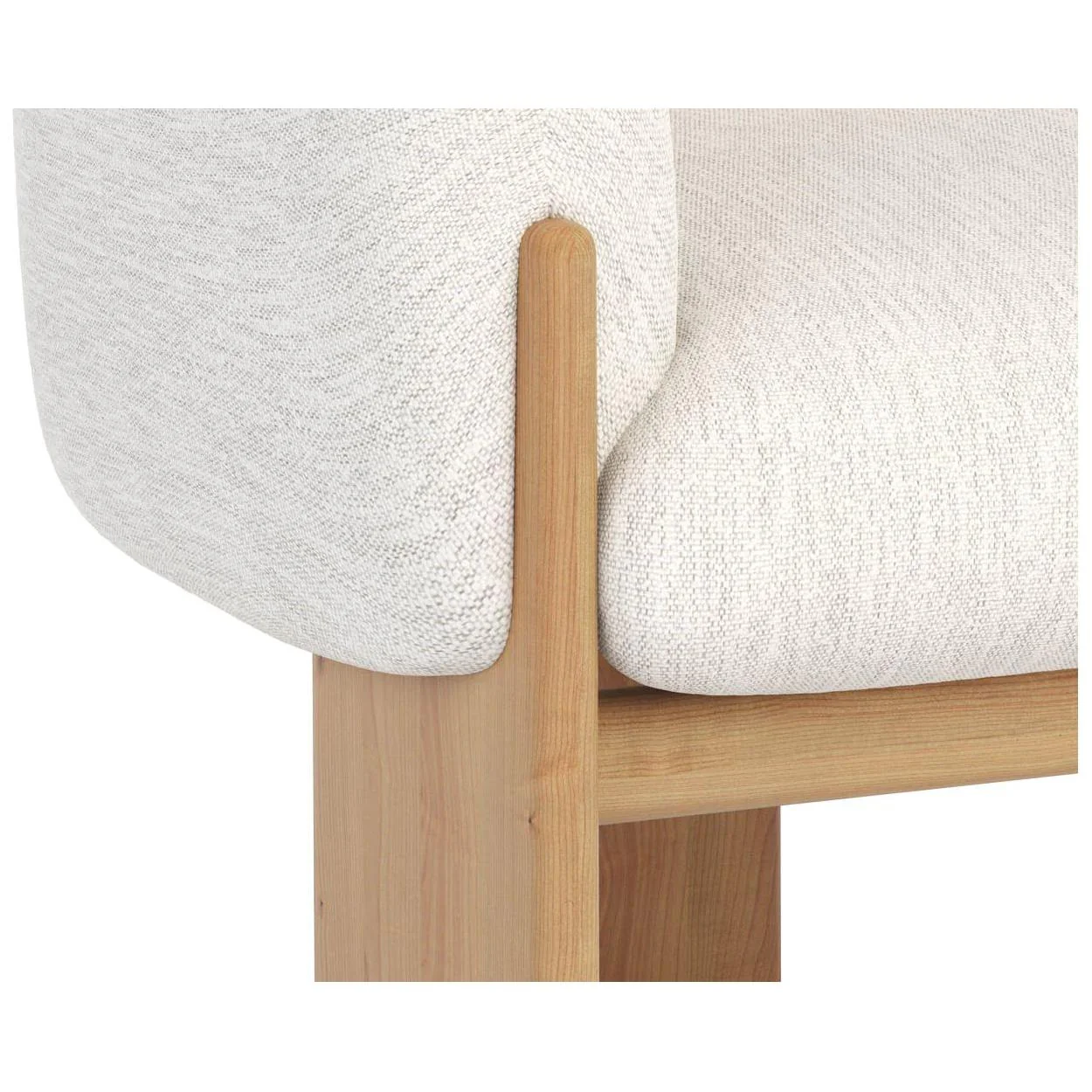 Trine Lounge Chair - Rustic Oak - Image 11