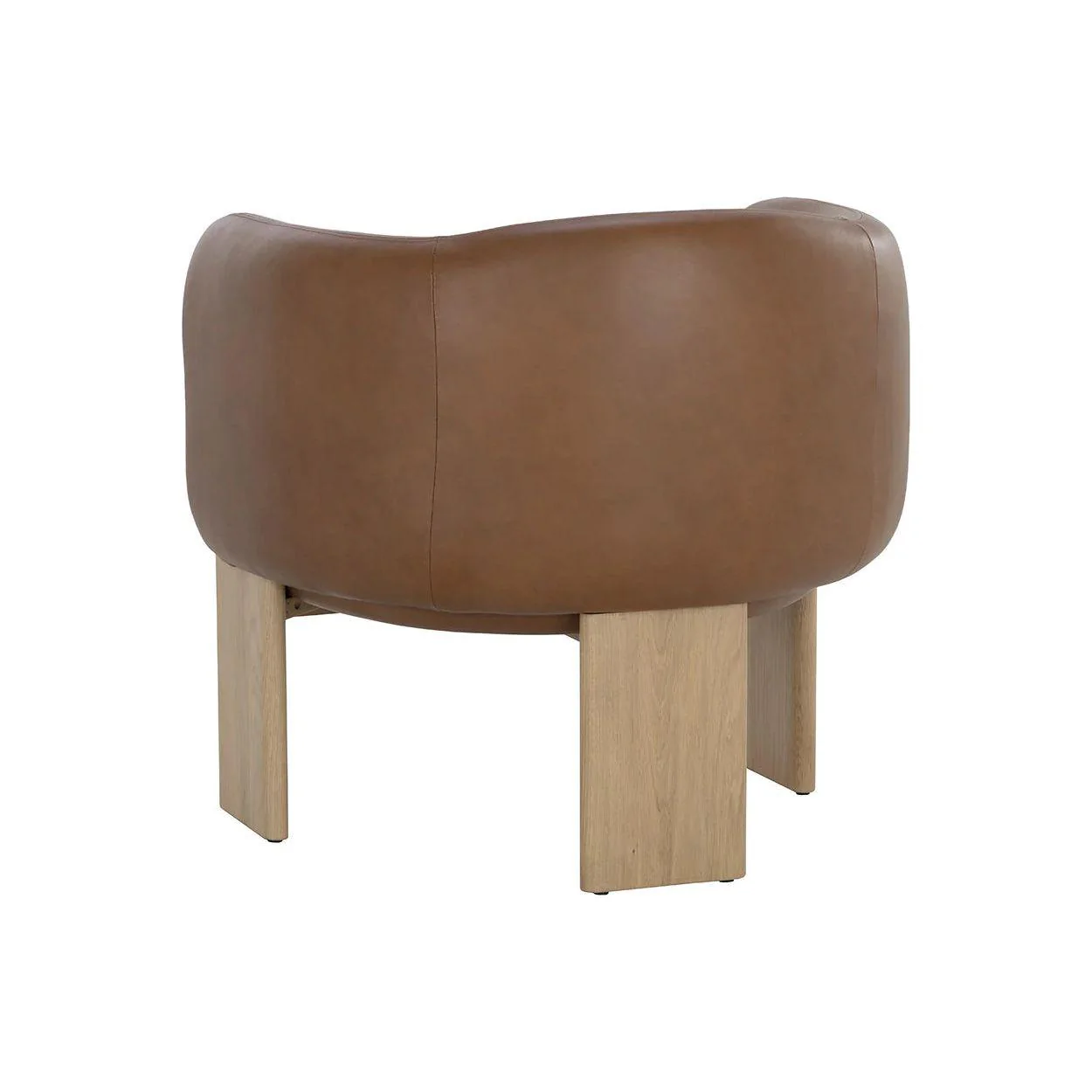 Trine Lounge Chair - Rustic Oak - Image 4