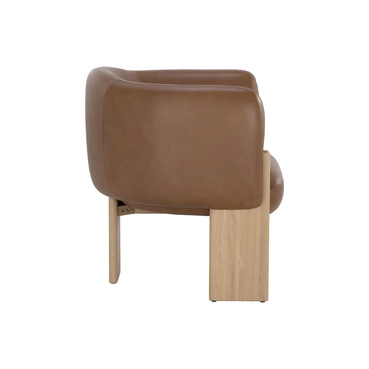 Trine Lounge Chair - Rustic Oak - Image 5