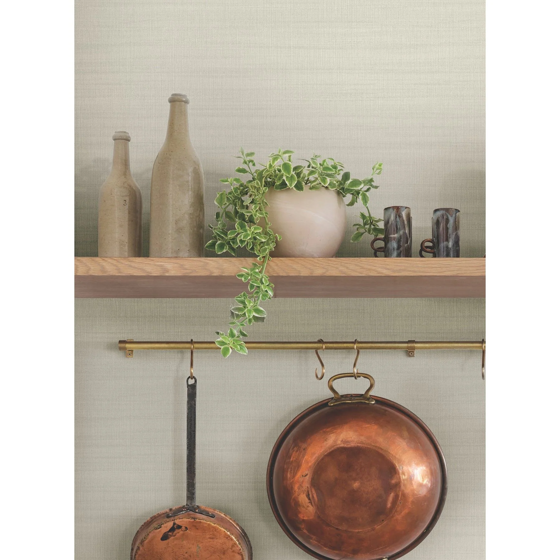Washed Linen Wallpaper - Image 2