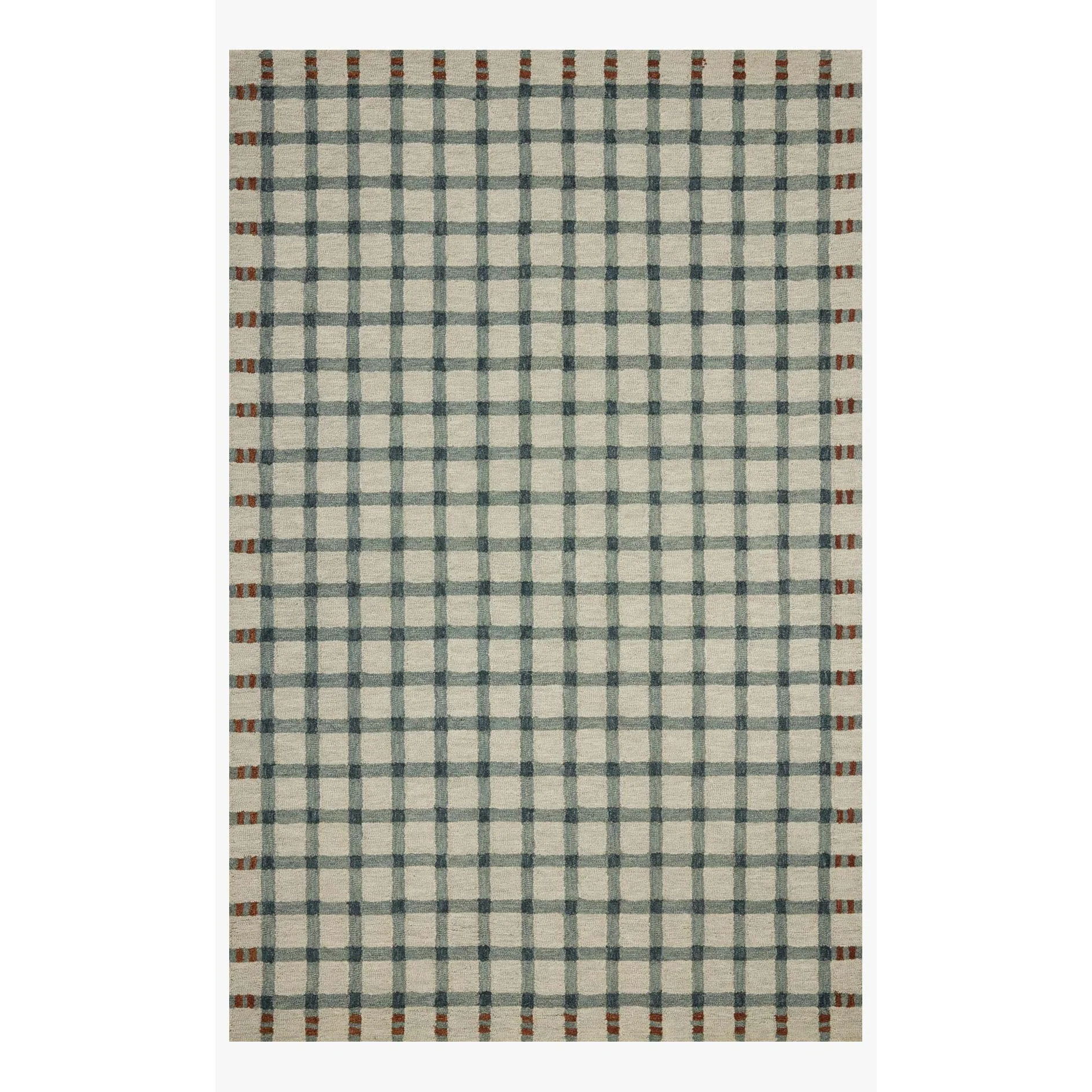 Waylon Spa / Brick Rug | Magnolia Home by Joanna Gaines x Loloi