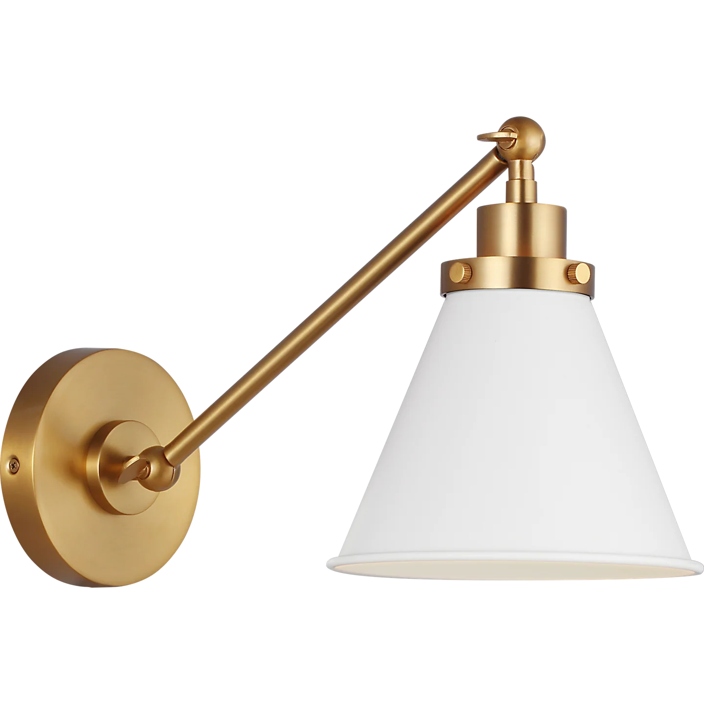 Wellfleet Single Arm Cone Task Sconce - Image 6